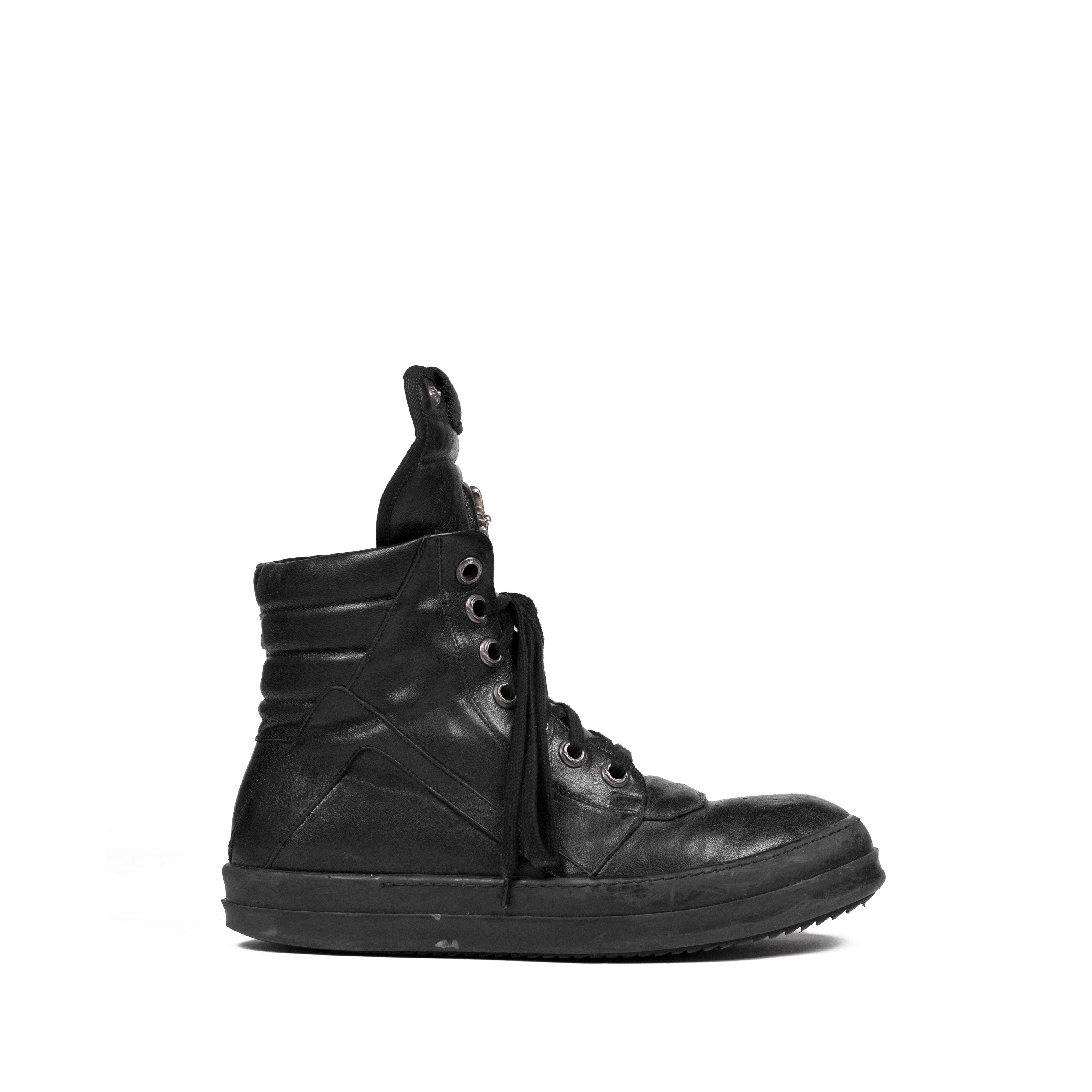 Rick owens chrome hot sale hearts shoes