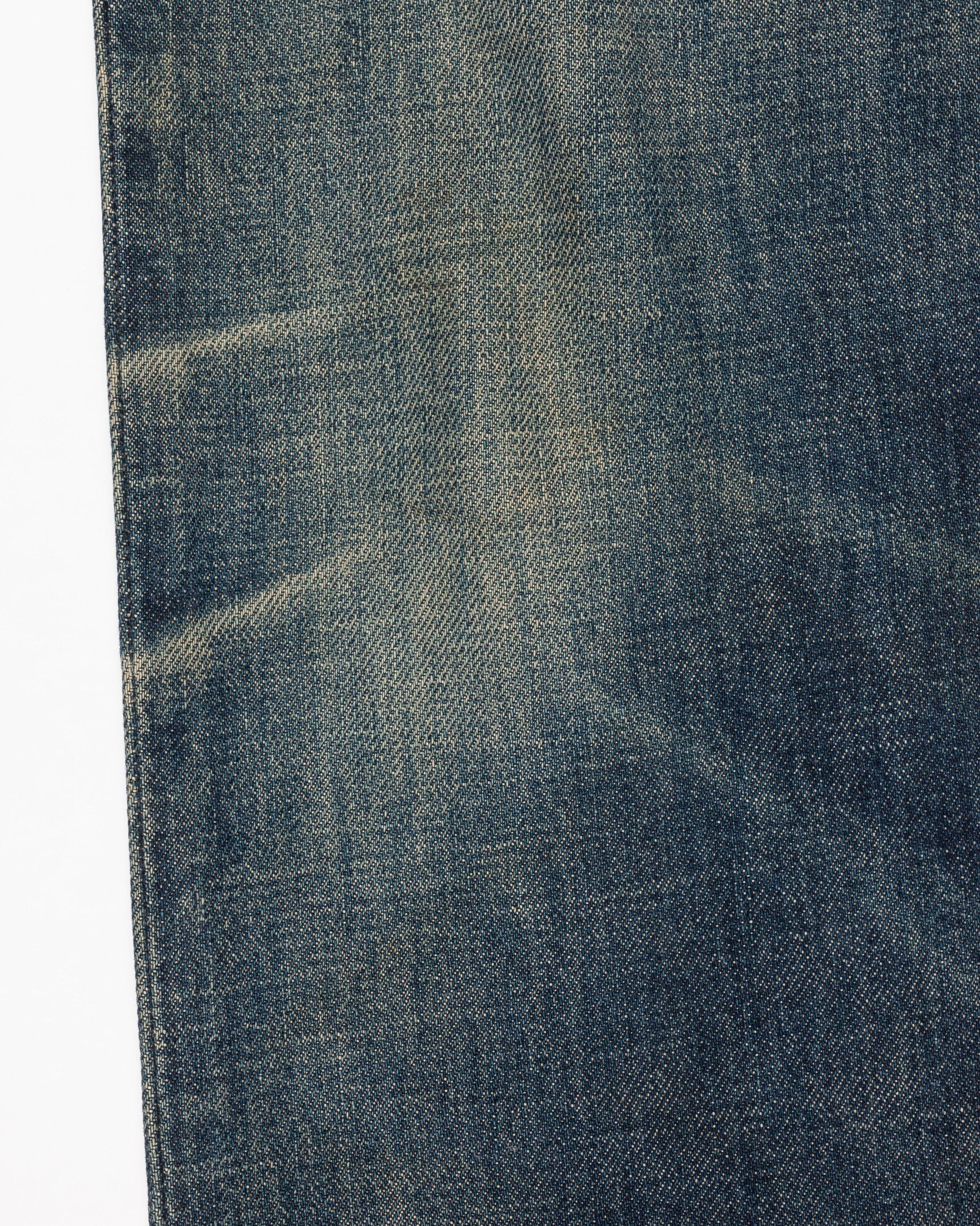 Helmut Lang Blue Dirt Wash Jeans - 1998 - SILVER LEAGUE