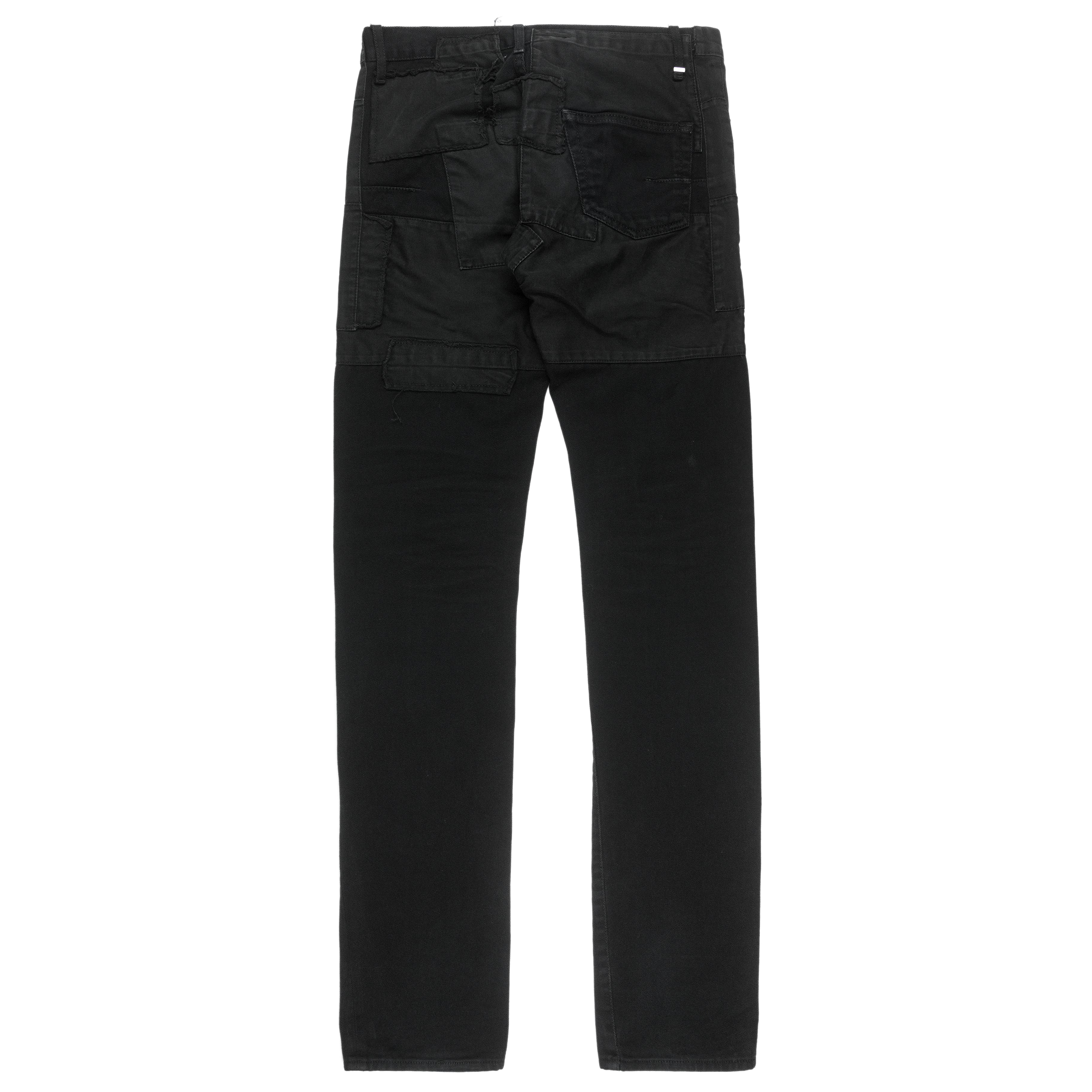 Dior Homme Black Patchwork Denim - AW07 