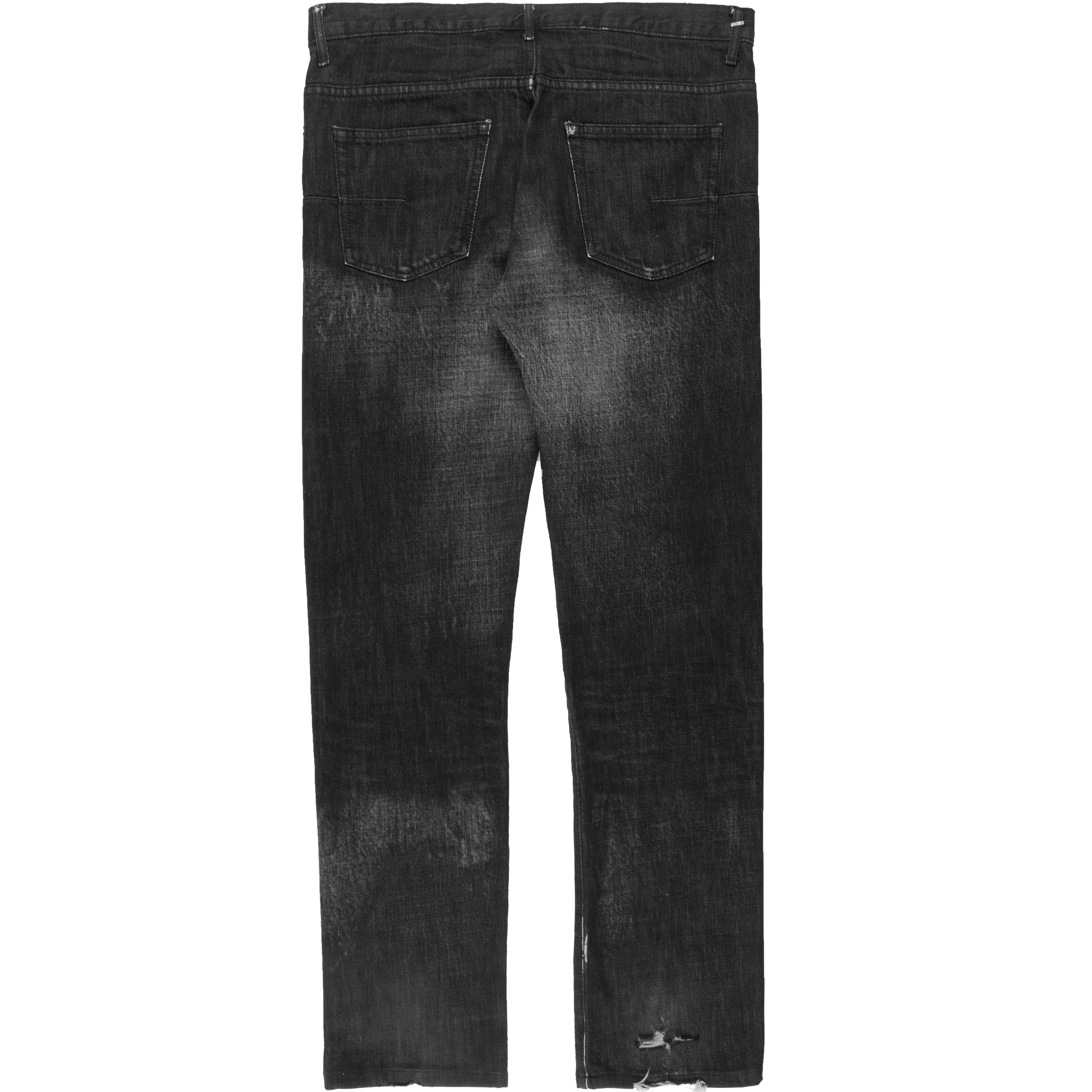 Dior Homme Claw Mark Denim Jeans - AW03 “Luster” - SILVER LEAGUE