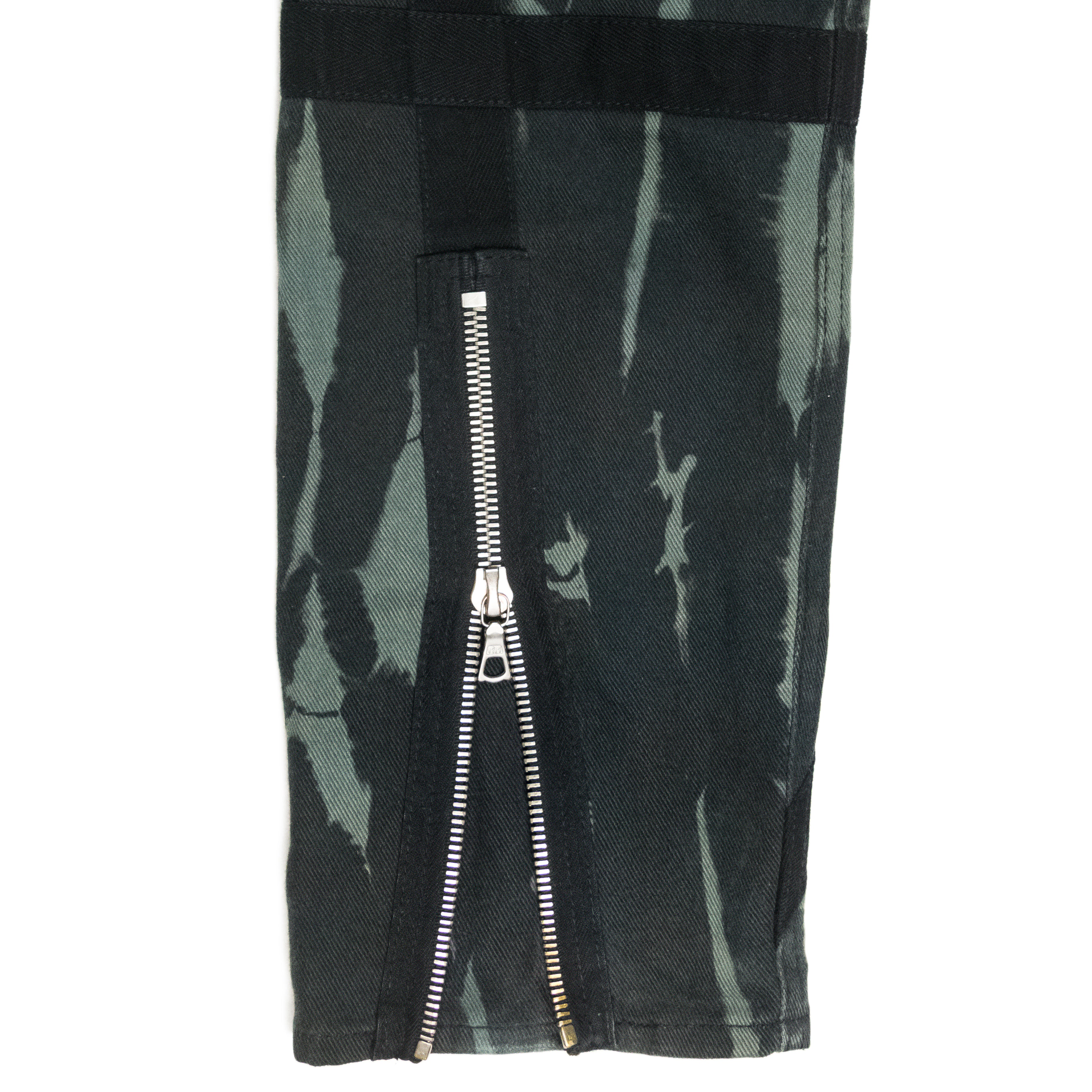 Dries Van Noten Tie Dye Bondage Jeans - AW14 - SILVER LEAGUE