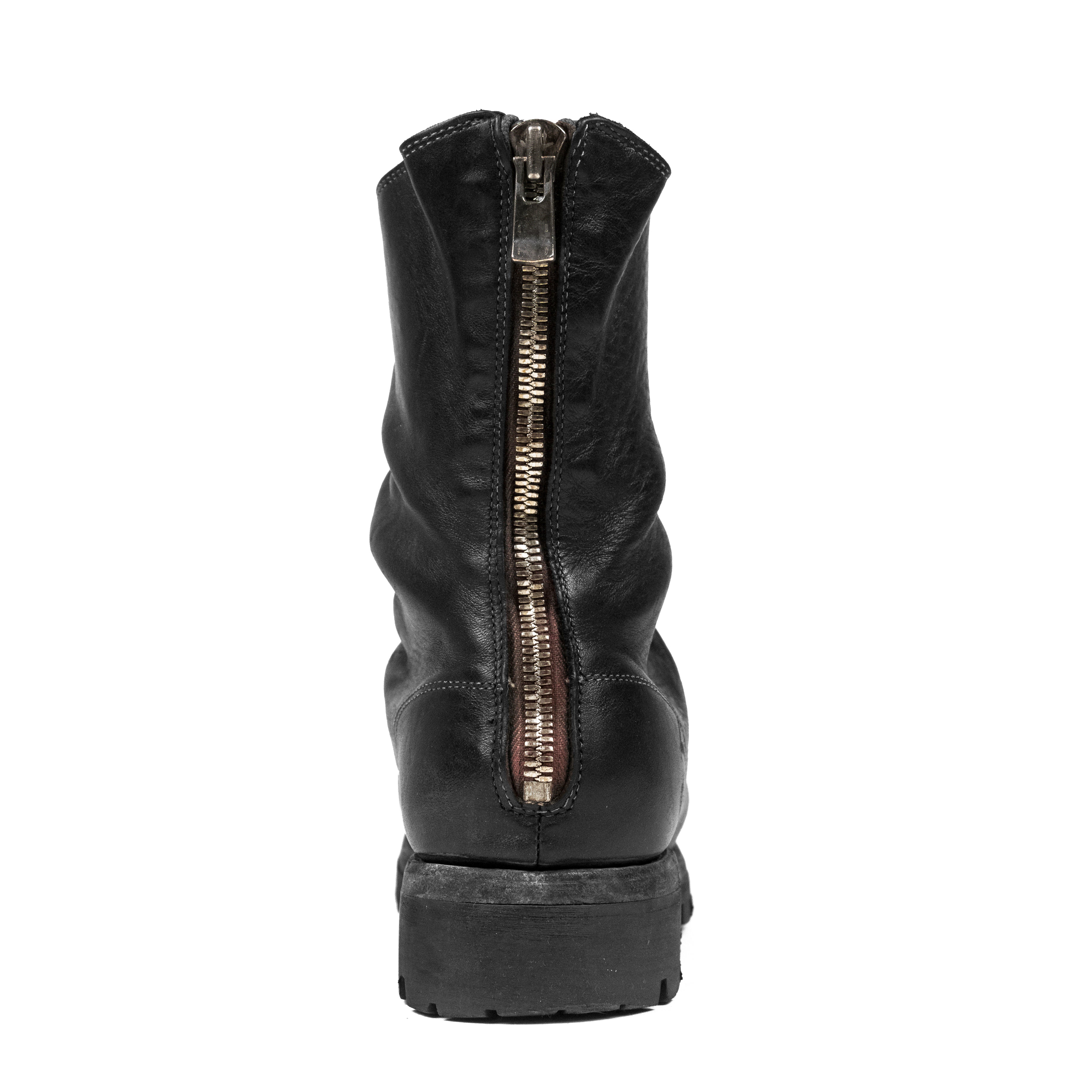 Guidi 988 Baby Calf Lug Back-Zip Boot - SILVER LEAGUE