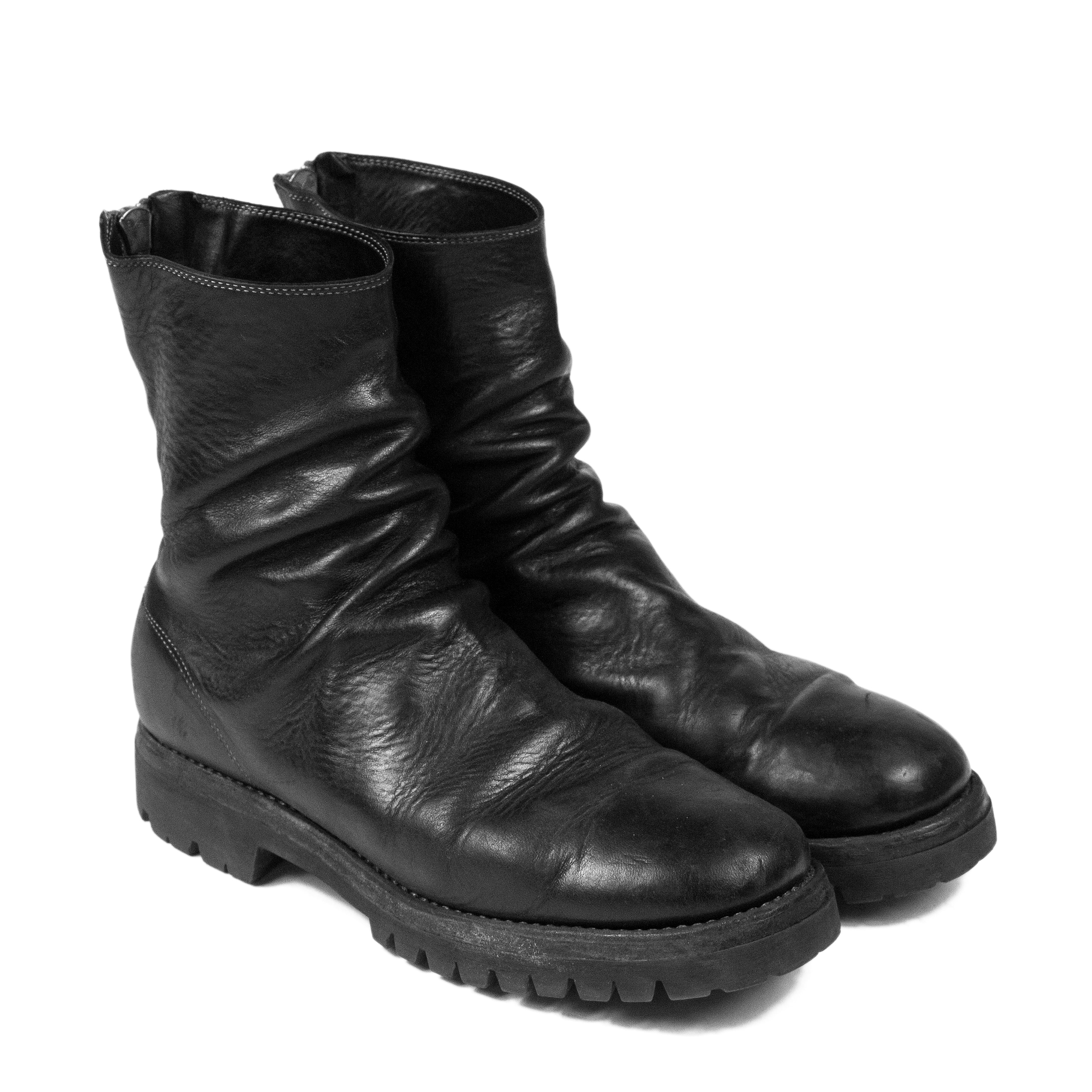 Black Back Zip Boots 796Z – The Archive