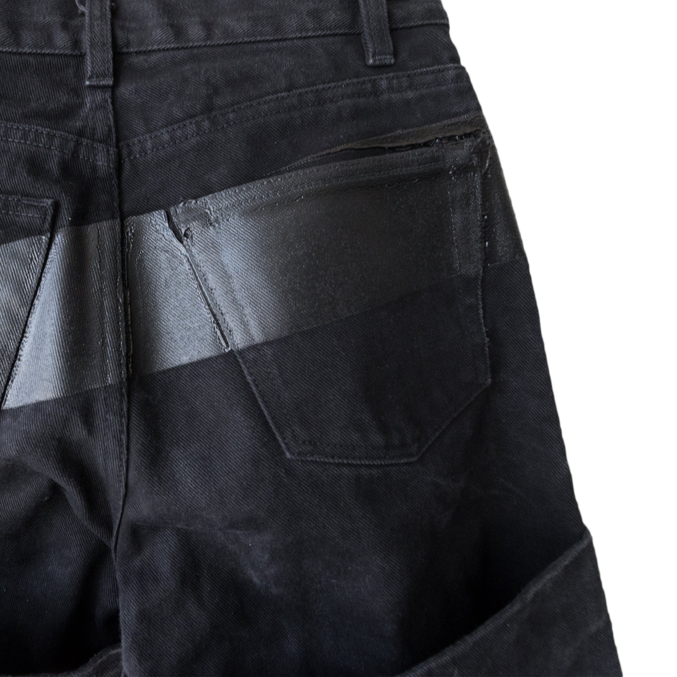 1997aw helmut lang rubber denim 30-