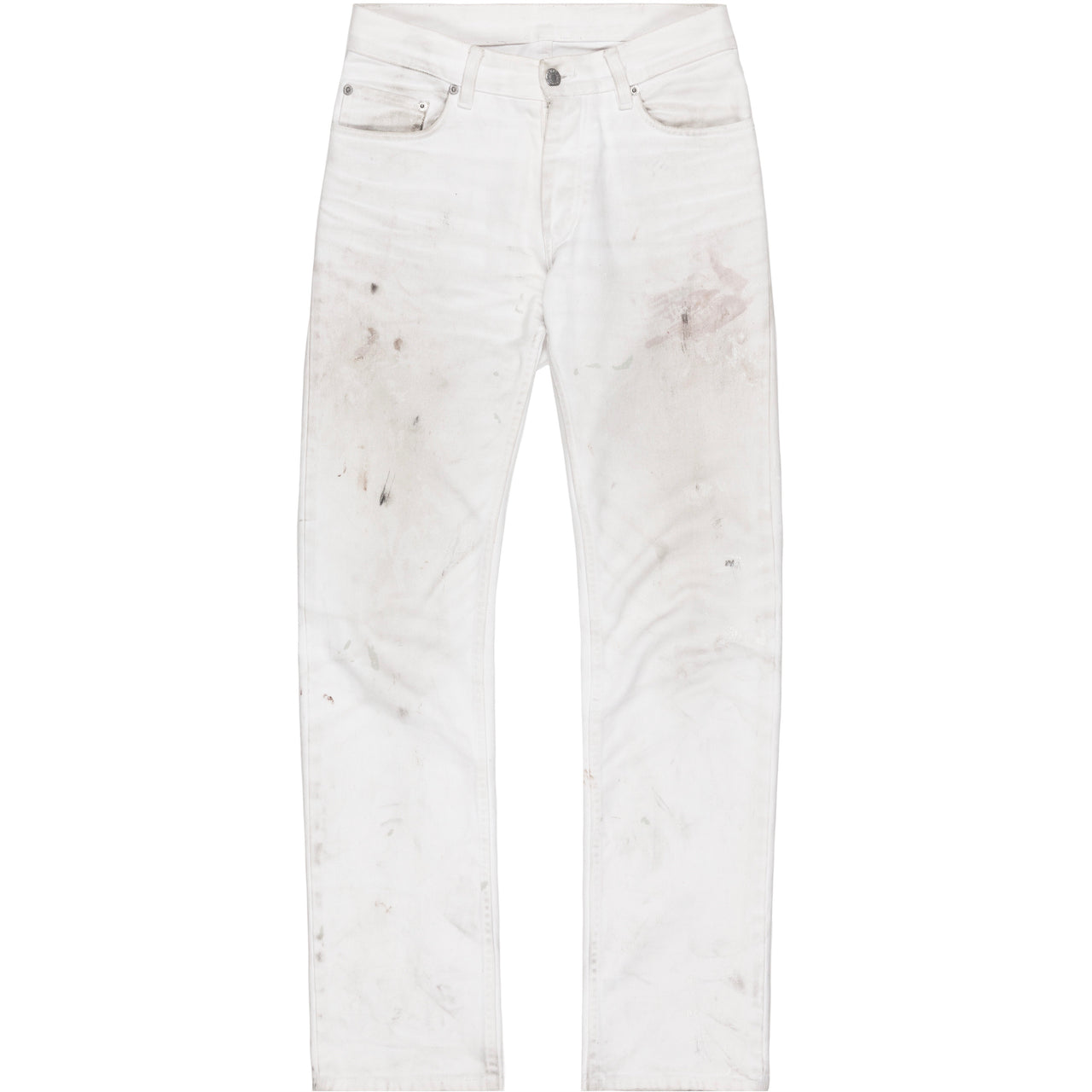 Helmut Lang White Painter Jeans - AW98