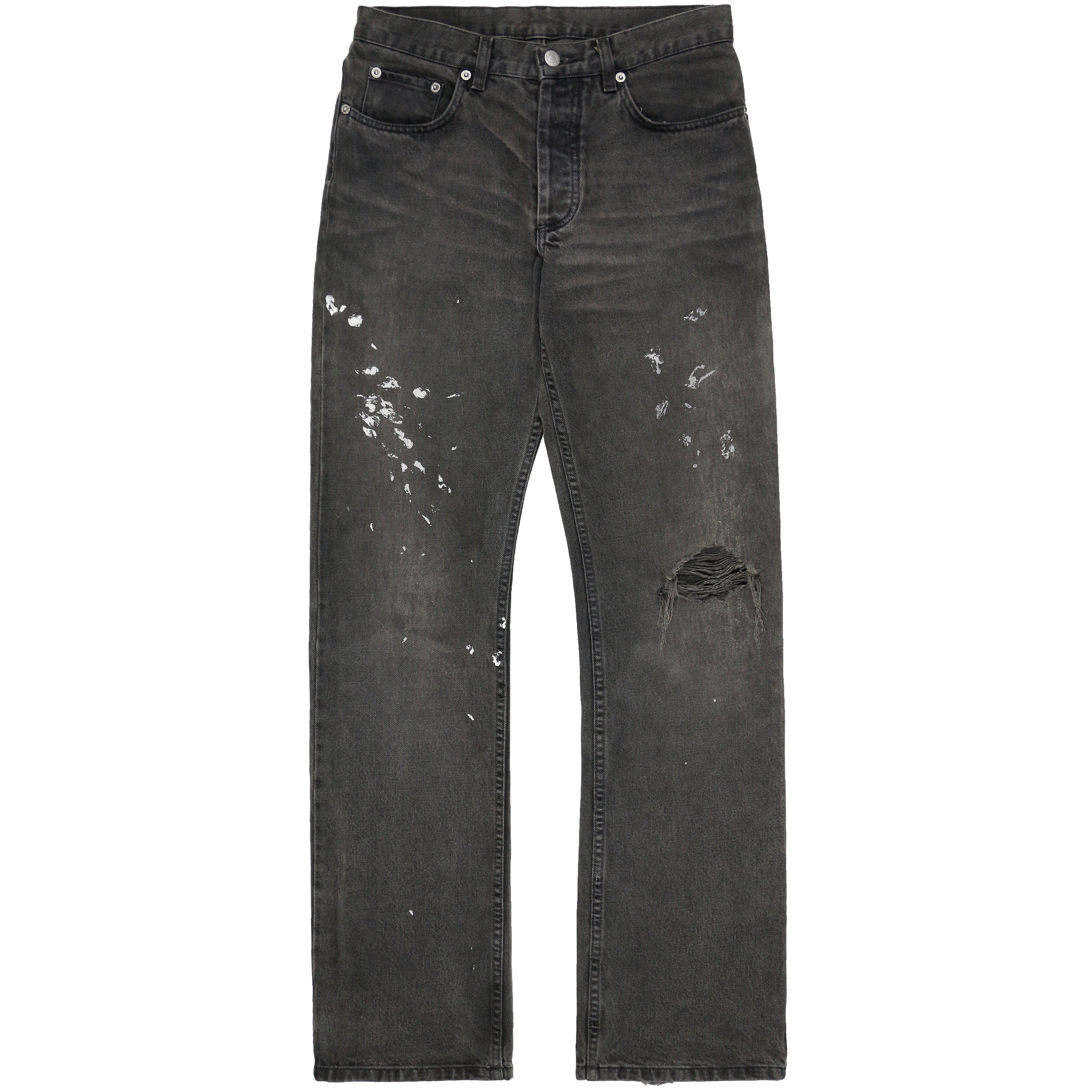 Helmut Lang Charcoal Painter Jeans - AW00