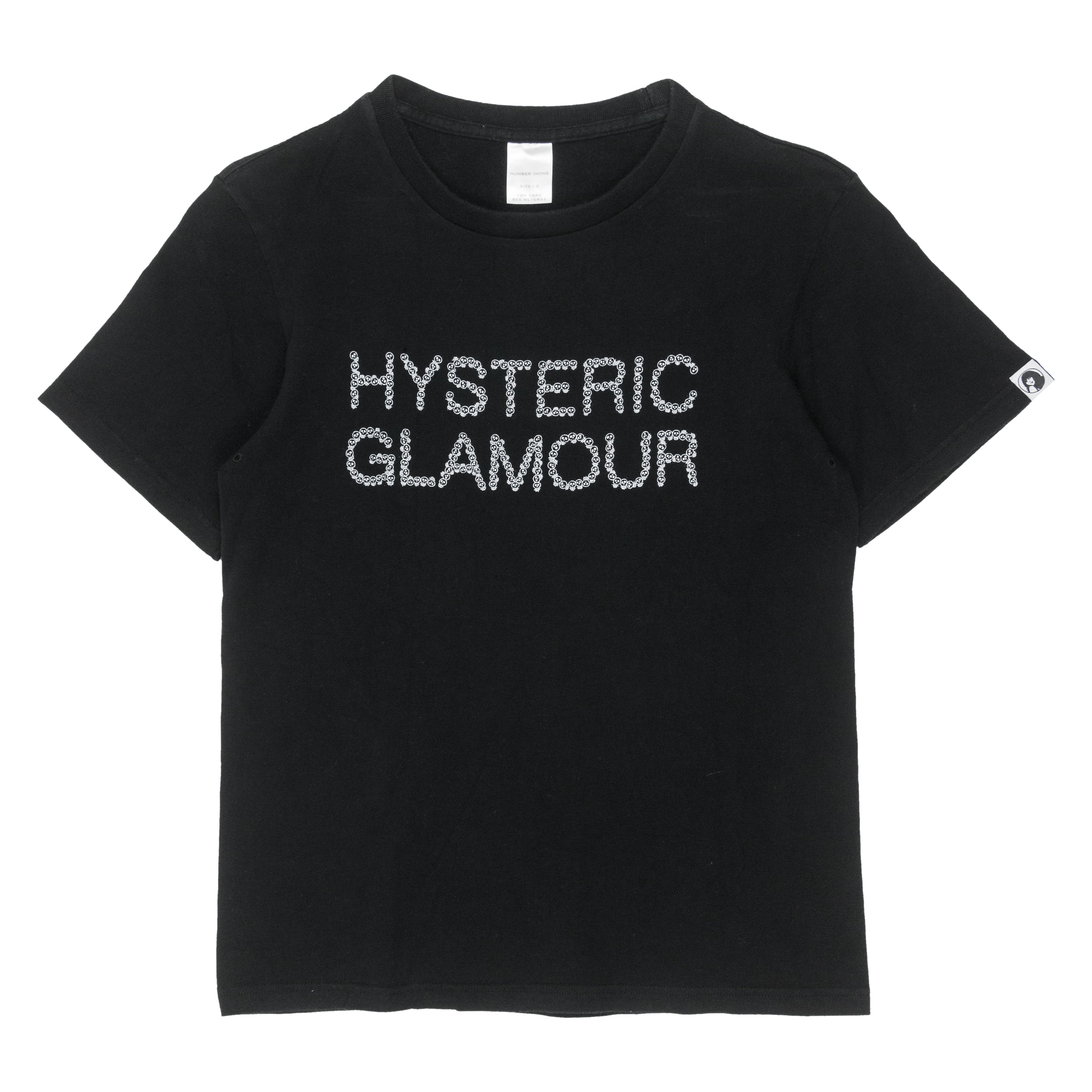 Number (N)ine X Hysteric Glamour 20th Anniversary Tee - SILVER LEAGUE