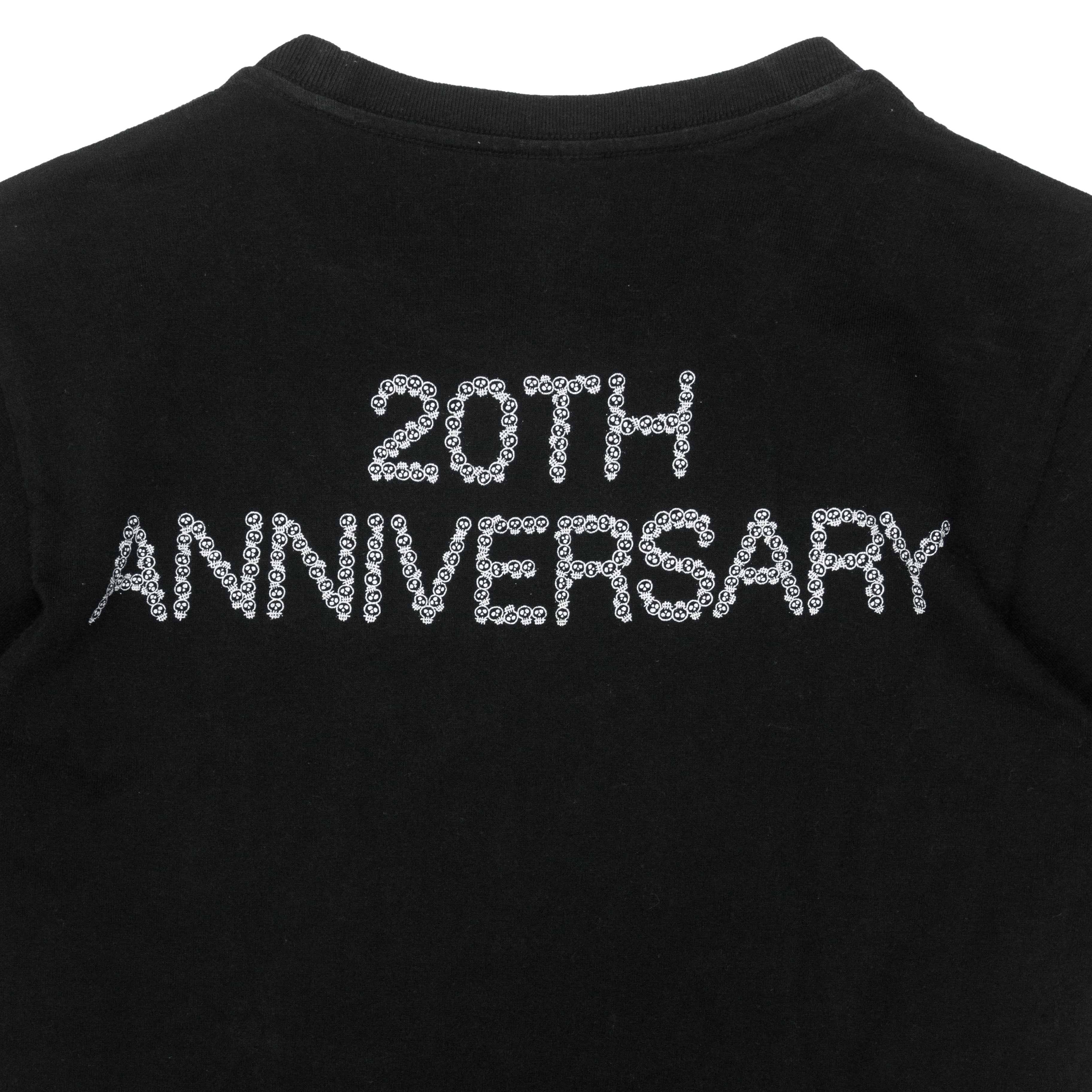 Number (N)ine X Hysteric Glamour 20th Anniversary Tee - SILVER LEAGUE