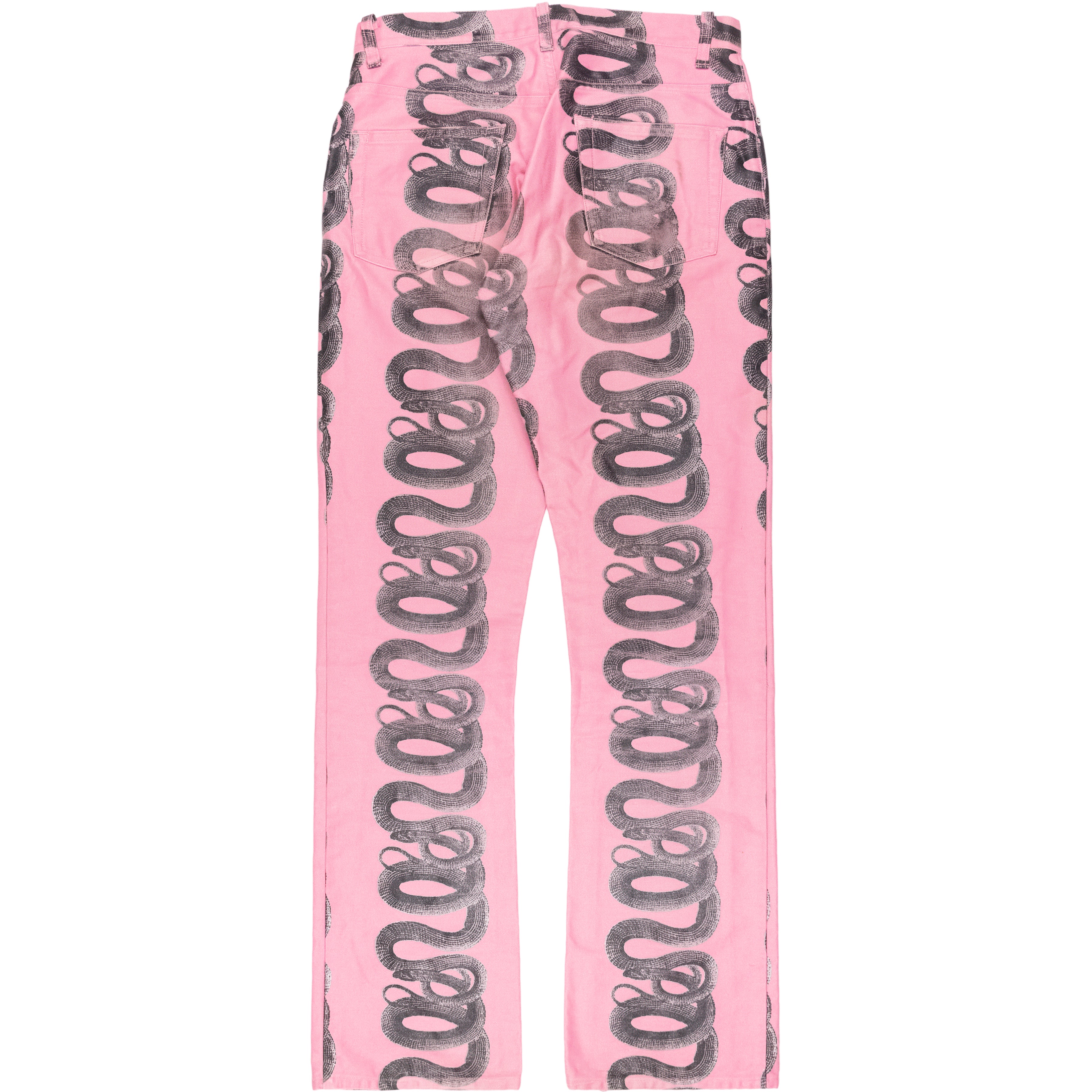 Hysteric Glamour Pink Snake Pant - SILVER LEAGUE