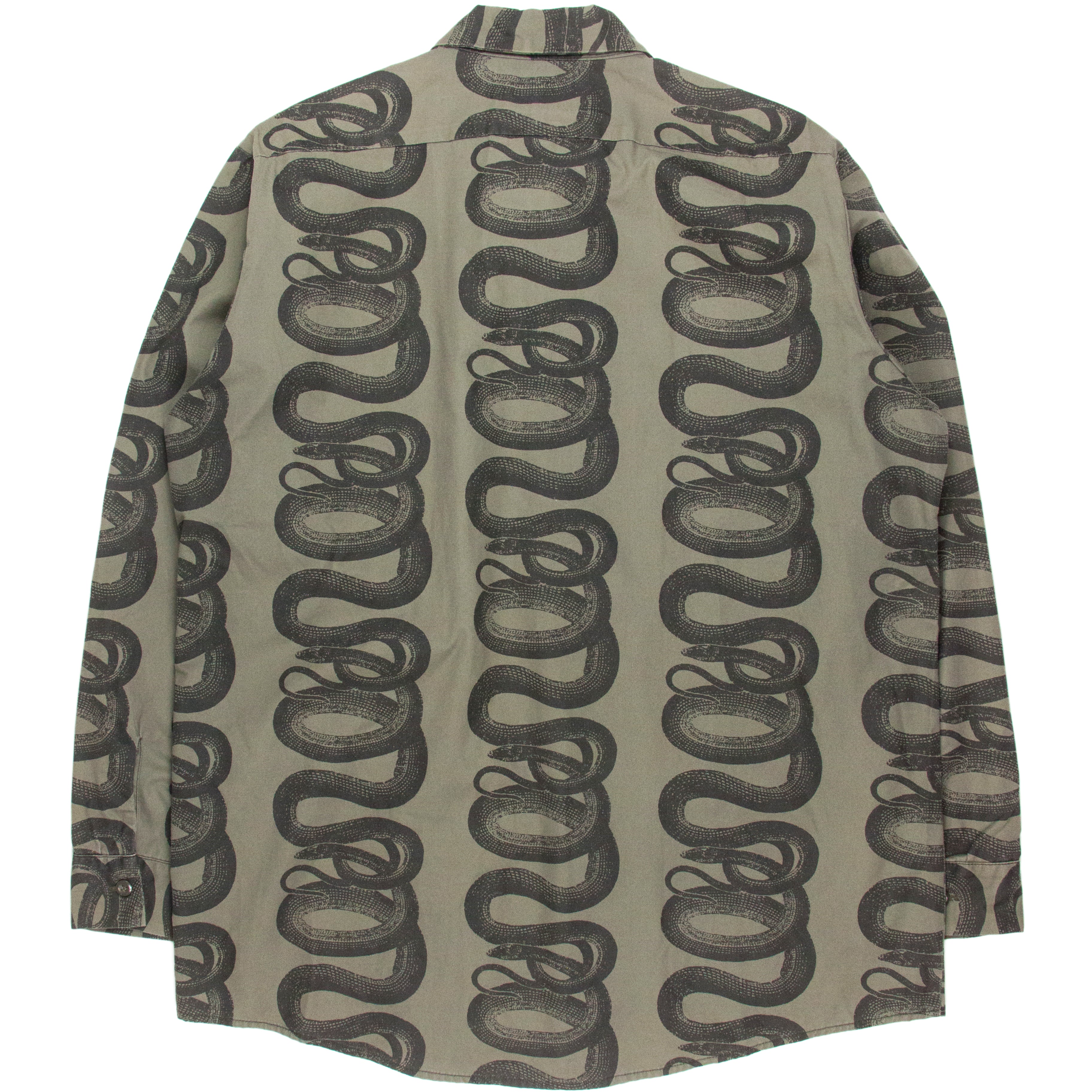 Hysteric Glamour Snake Shirt - SILVER LEAGUE
