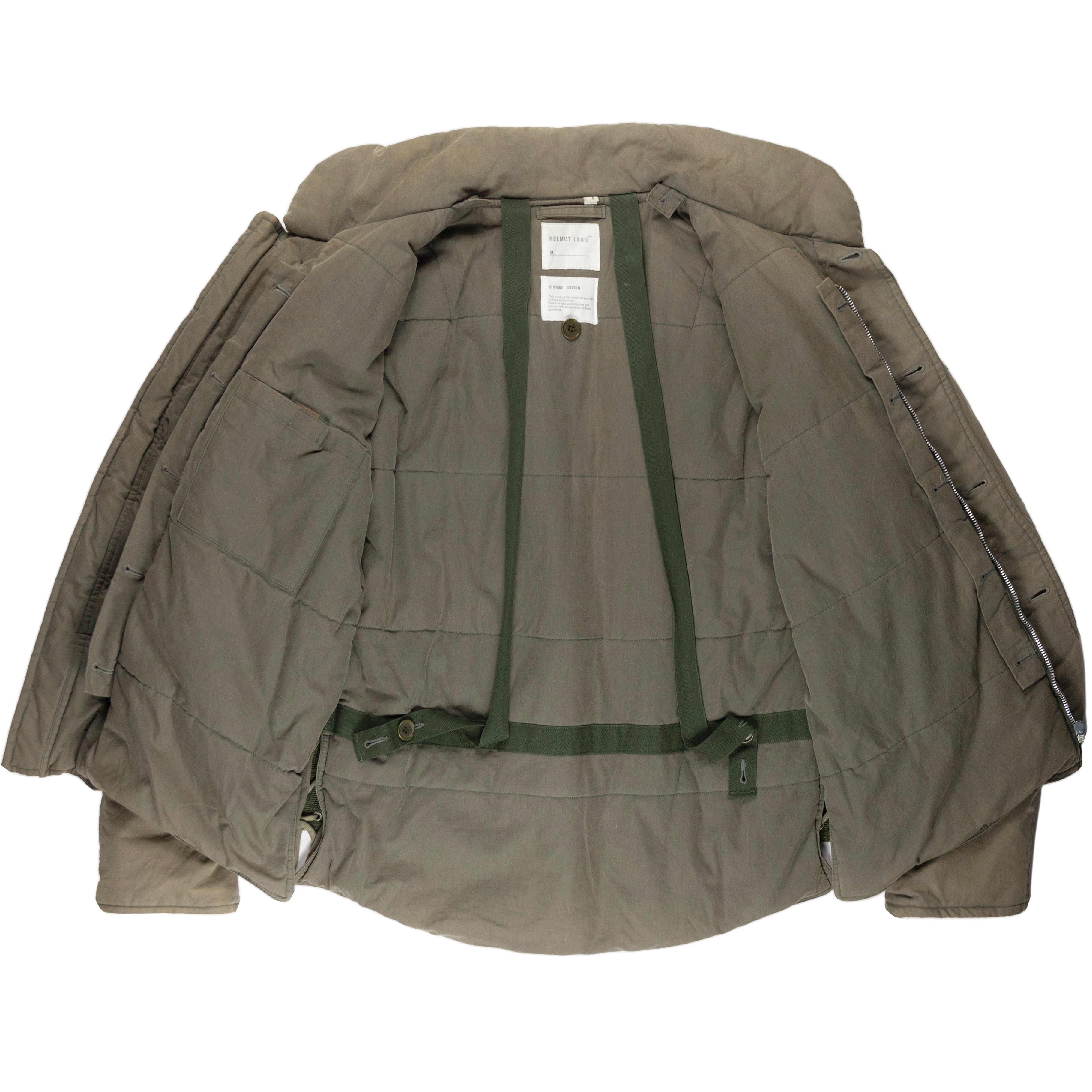 99aw Helmut Lang m69 flak jacket 48 ブラック-