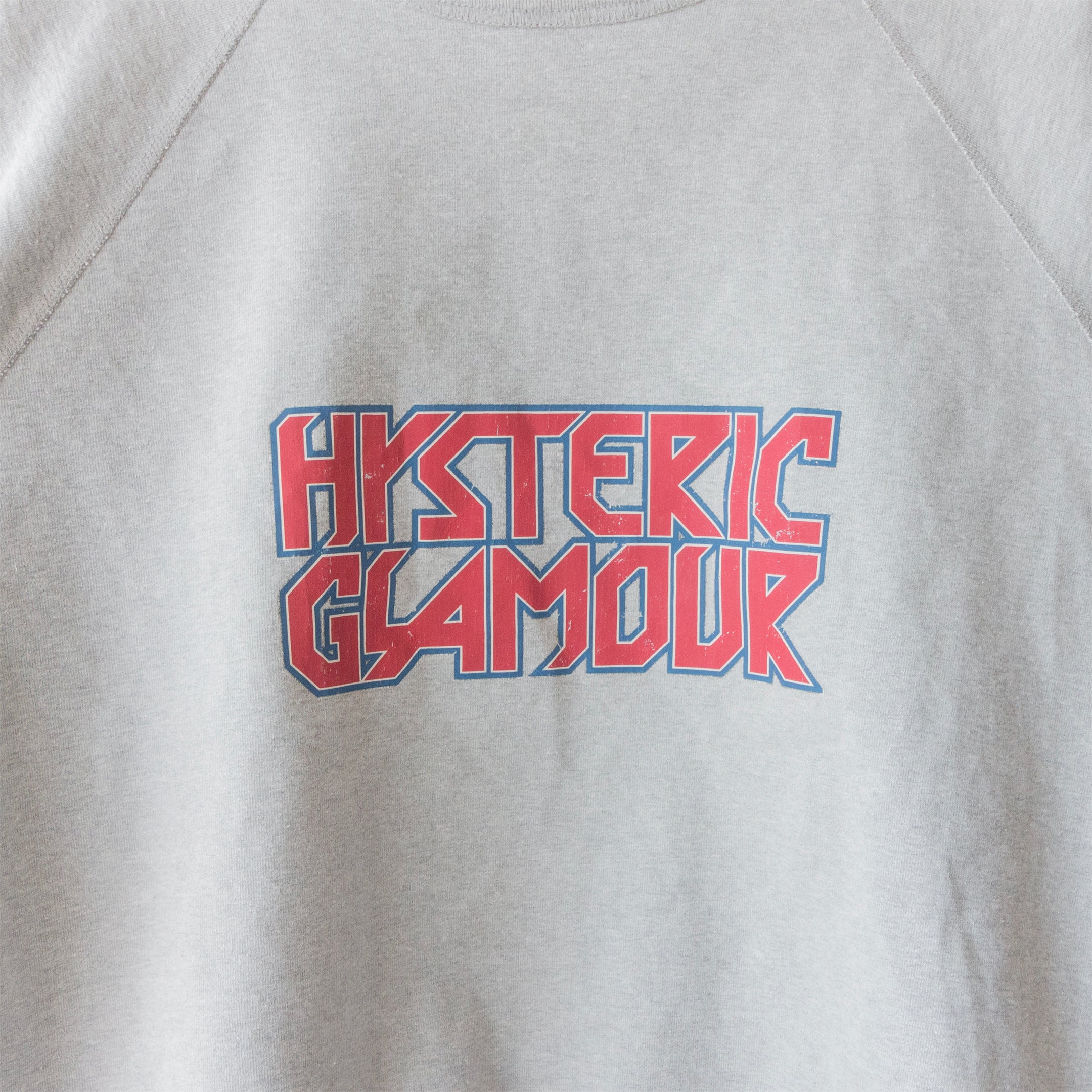 Hysteric Glamour Reflective Logo Crewneck - SILVER LEAGUE