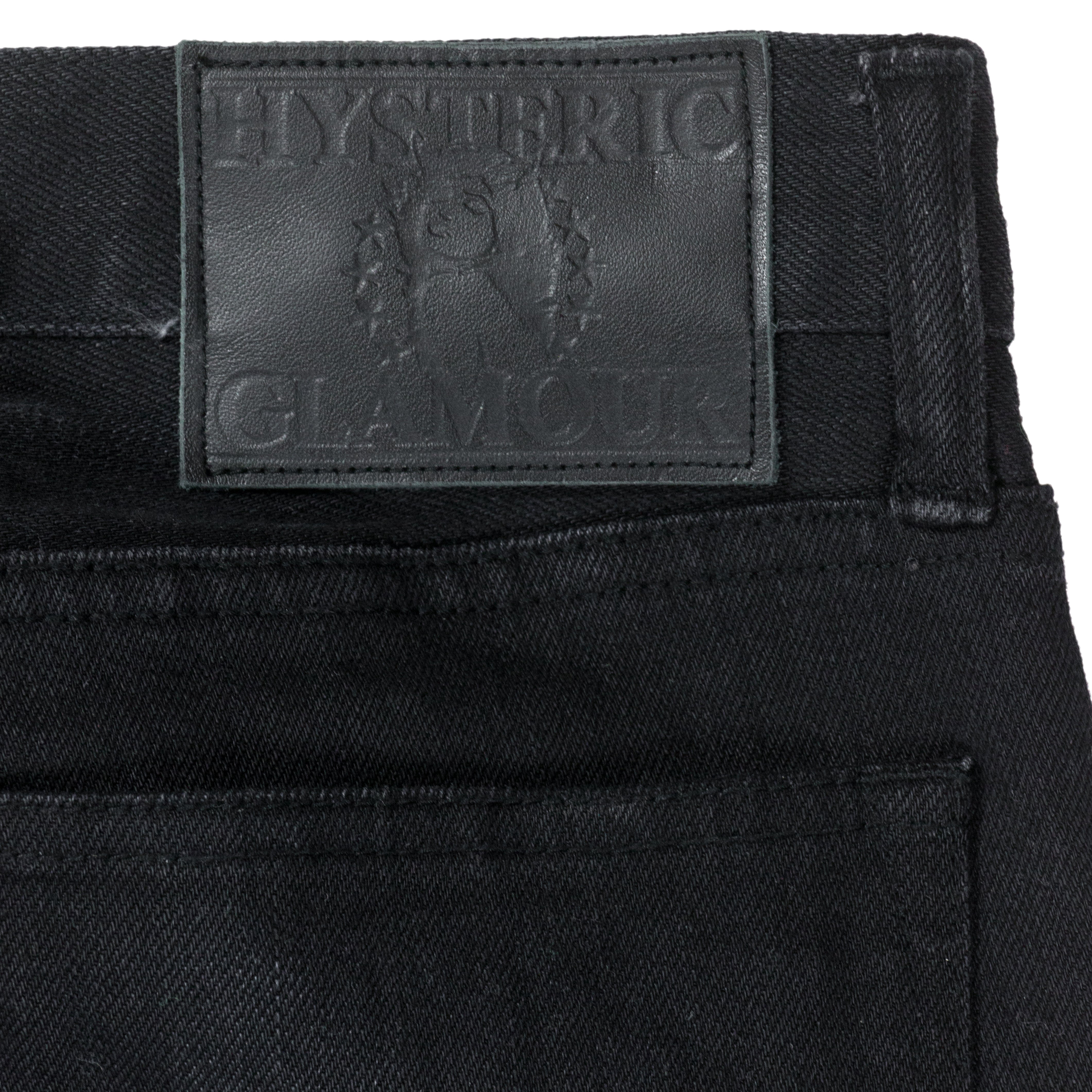 Hysteric Glamour Black Studded Skinny Jeans - SILVER LEAGUE
