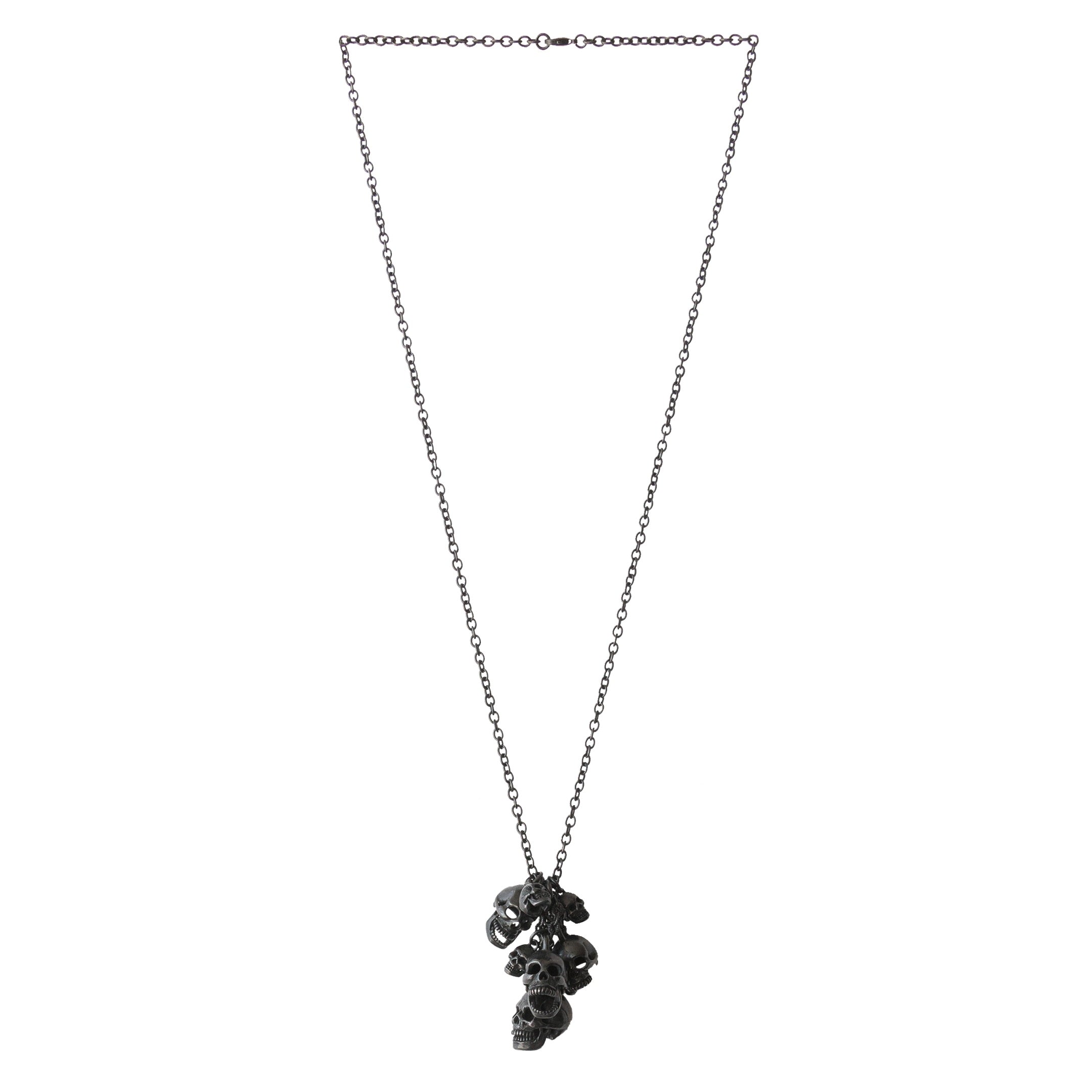 Number (N)ine Multi Skull Necklace - SS06 
