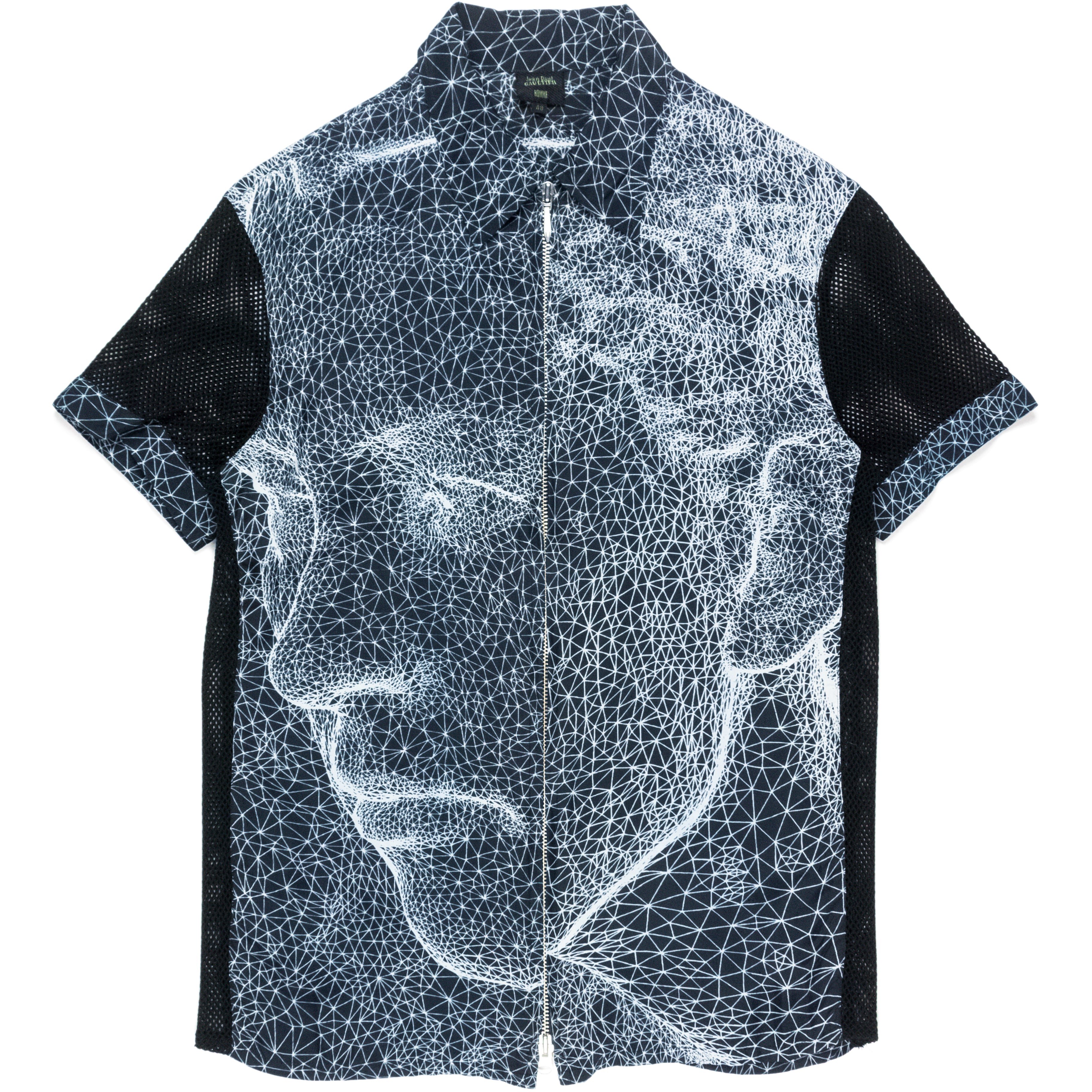 Jean Paul Gaultier Constellation Zip-Up Shirt - SS01