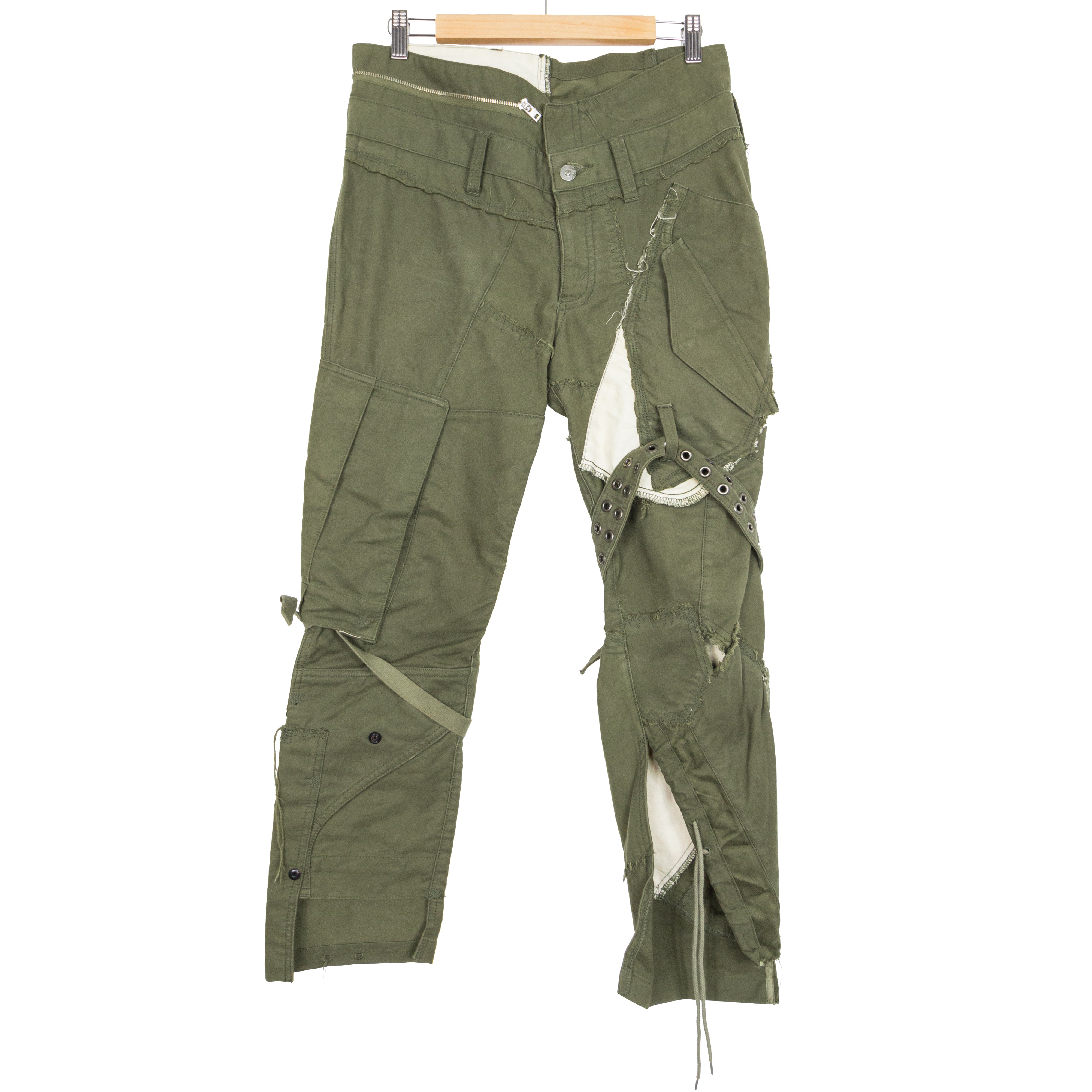 Junya Watanabe Reconstructed Cargo Pants - AW06 - SILVER LEAGUE