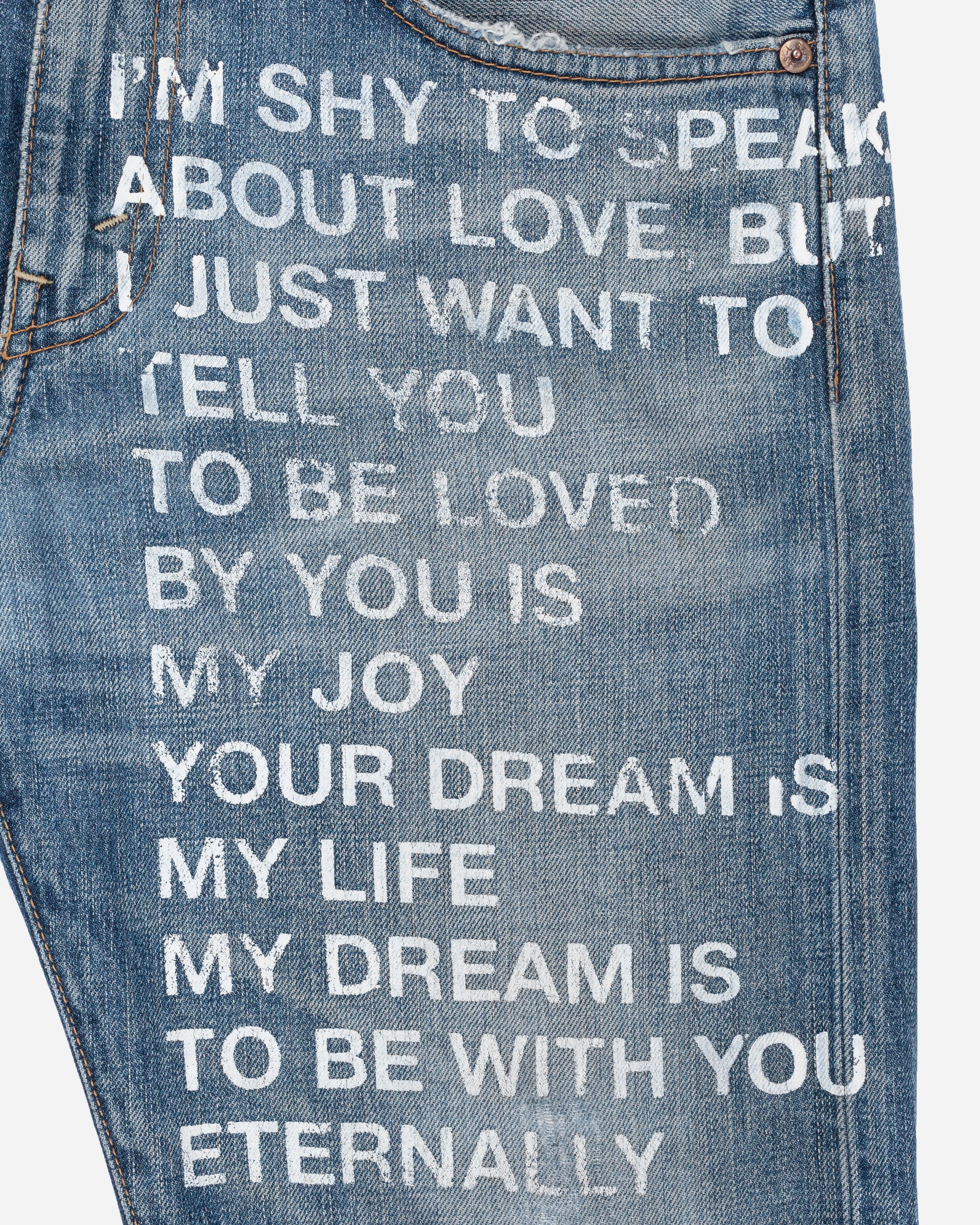 Junya Watanabe x Levi's Poem Jeans - SS02 - SILVER LEAGUE
