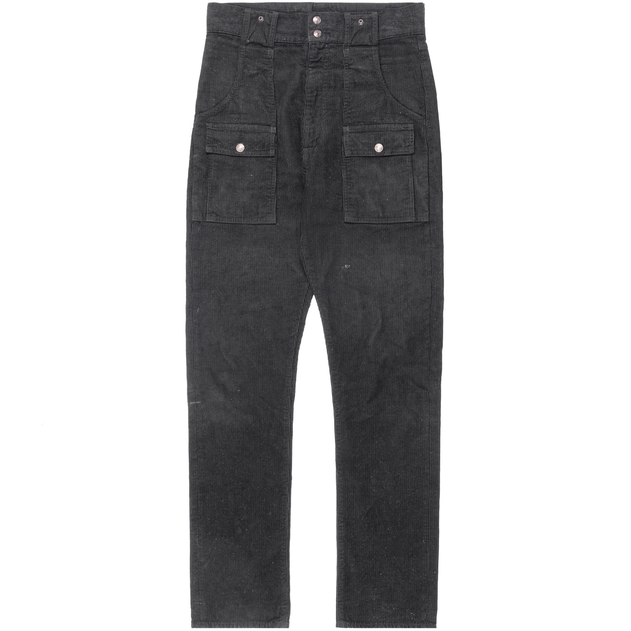 Kapital Black Corduroy Bush Jeans