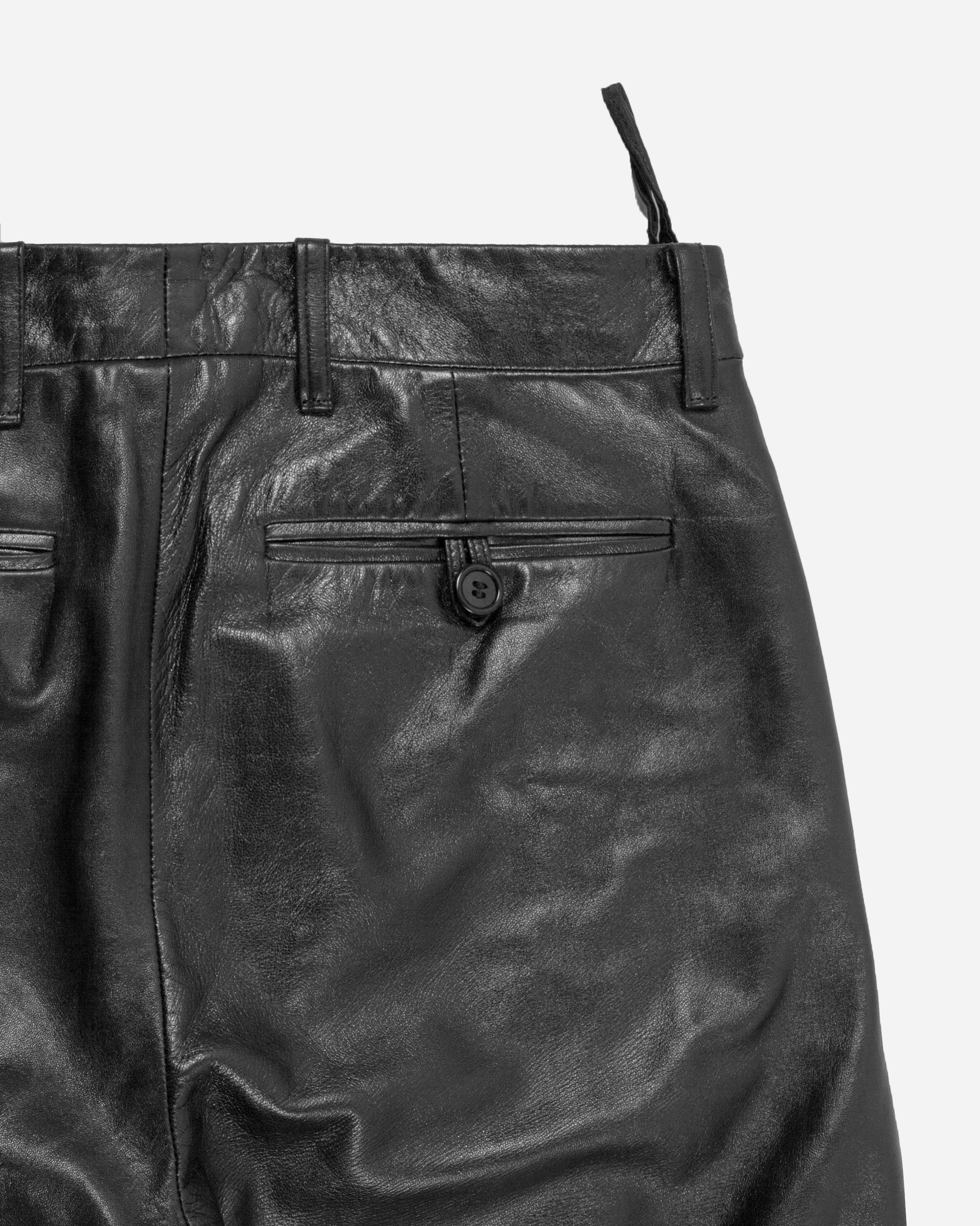 Helmut lang clearance black leather leggings