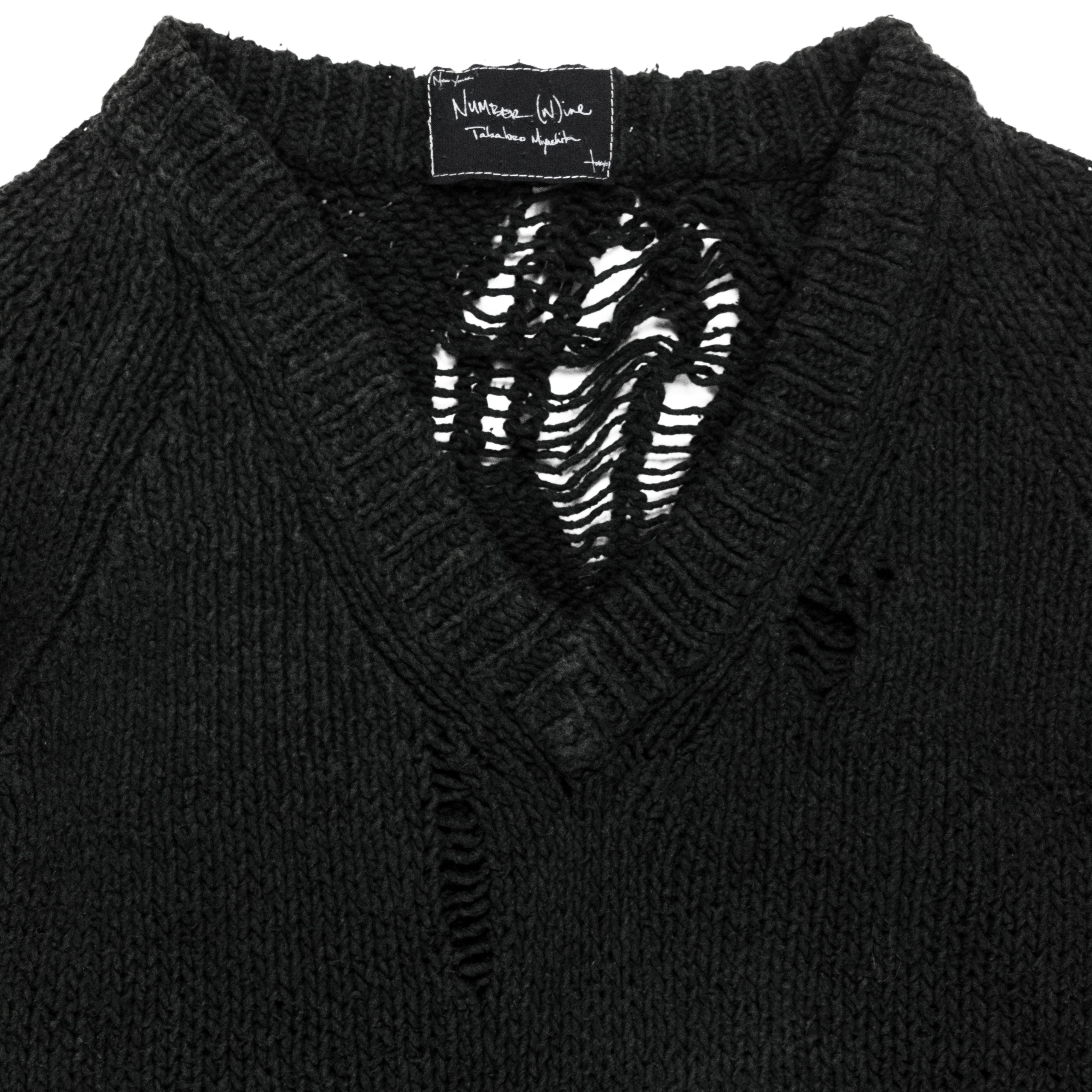 Number (N)ine Destroyed Sweater - SS/AW03 