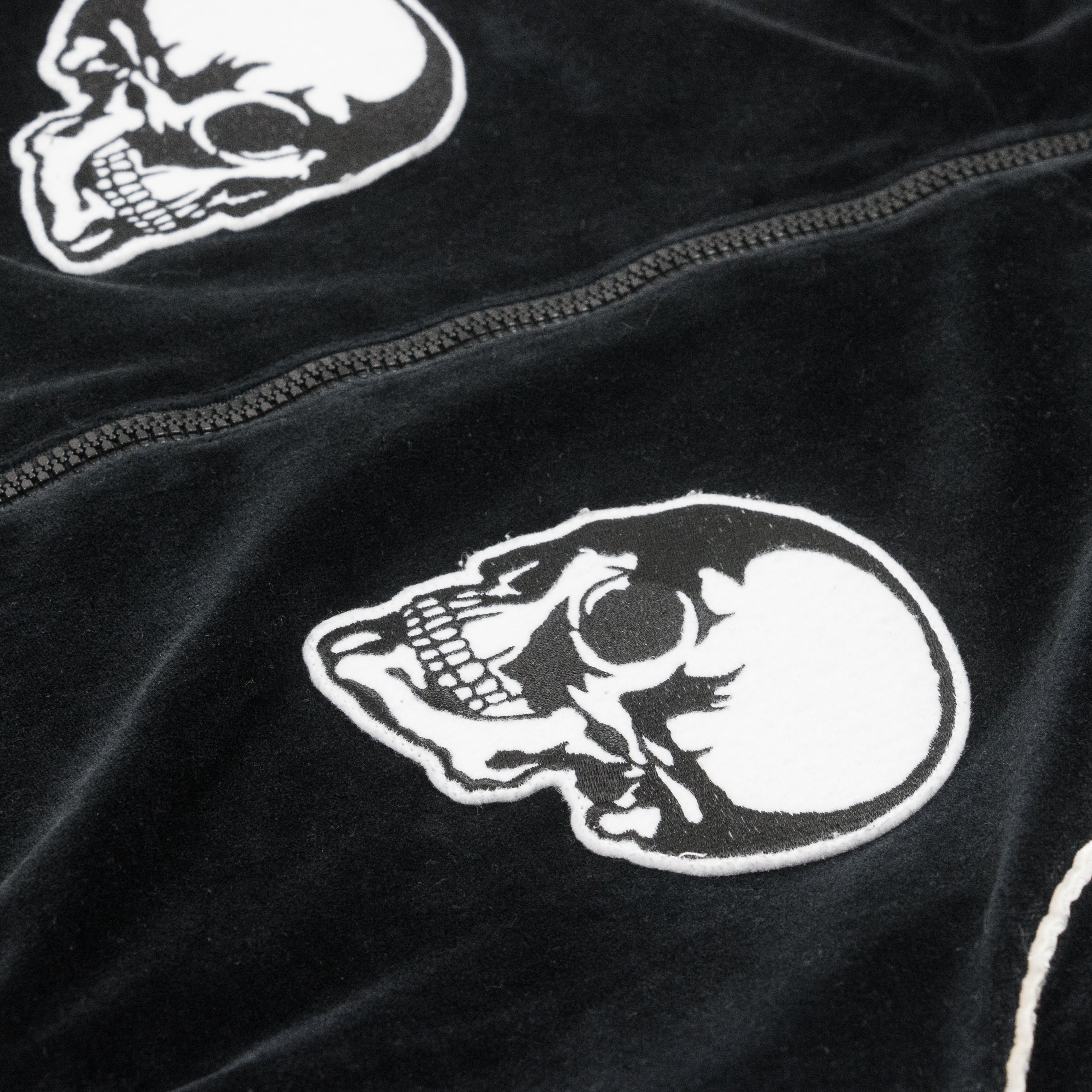 Number (N)ine Double Skull Velour Track Jacket - SS04 