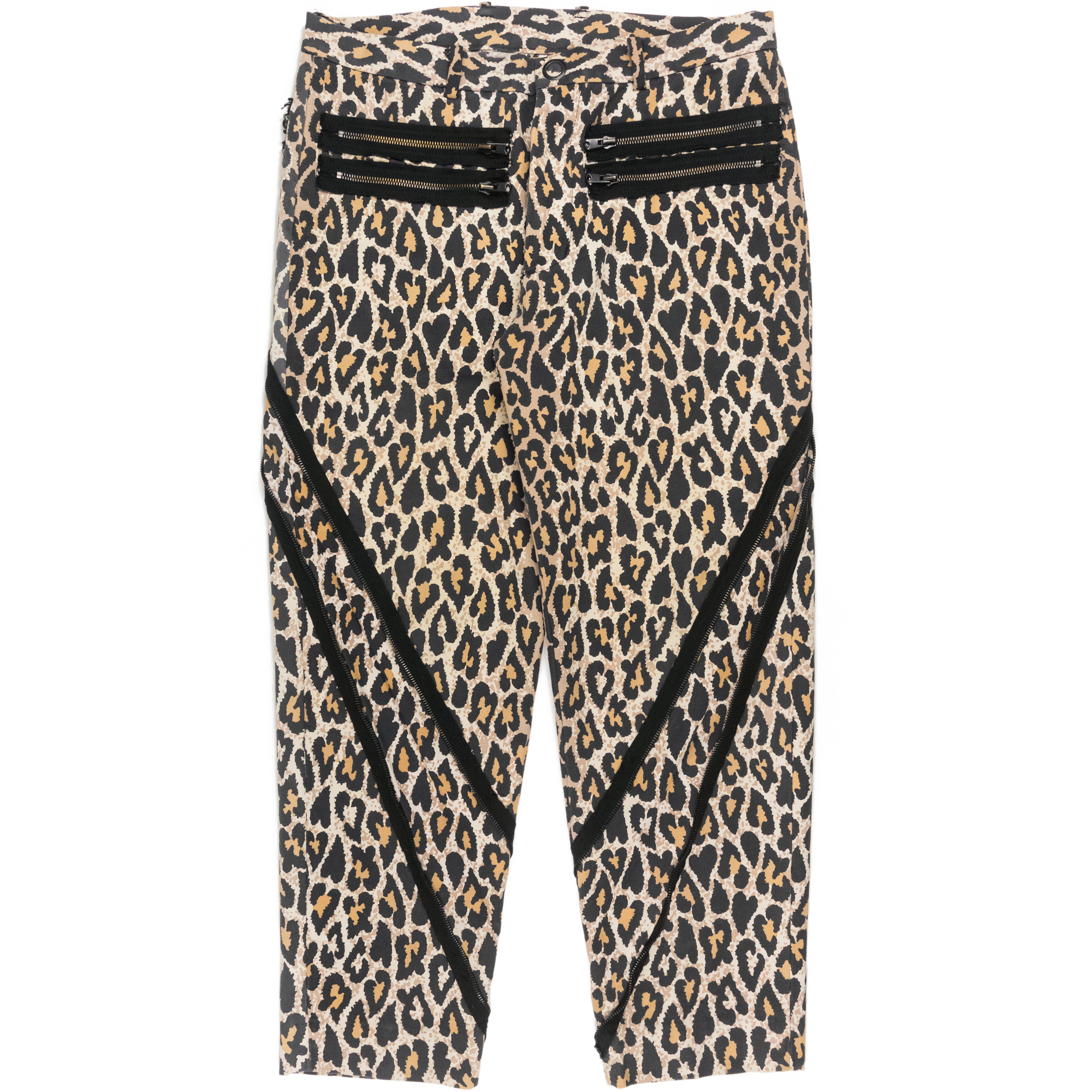 Number (N)ine Leopard Bondage Pants - SS/AW03 