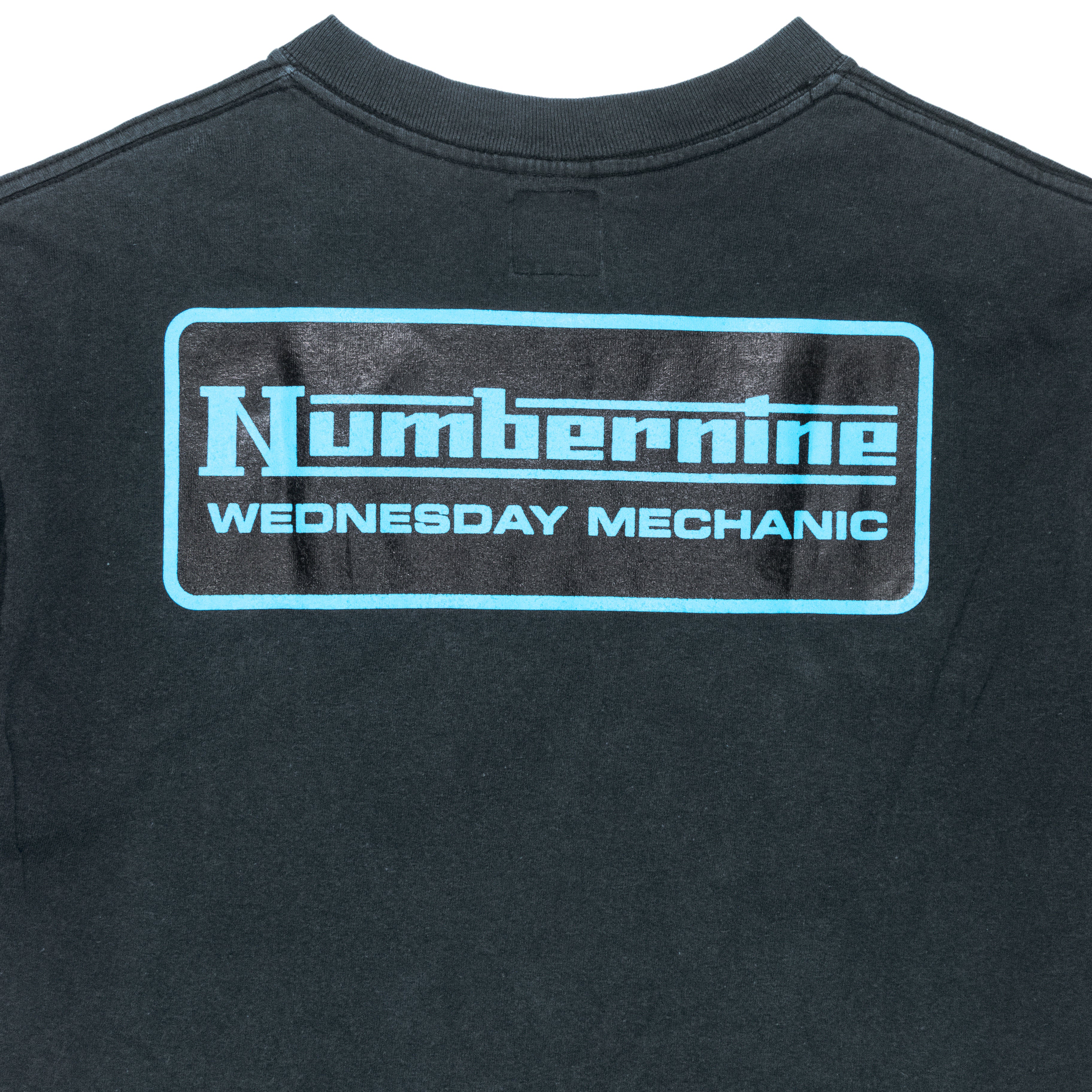 Number (N)ine Wednesday Mechanic Tee - SS00 “Extra Heavy” - SILVER