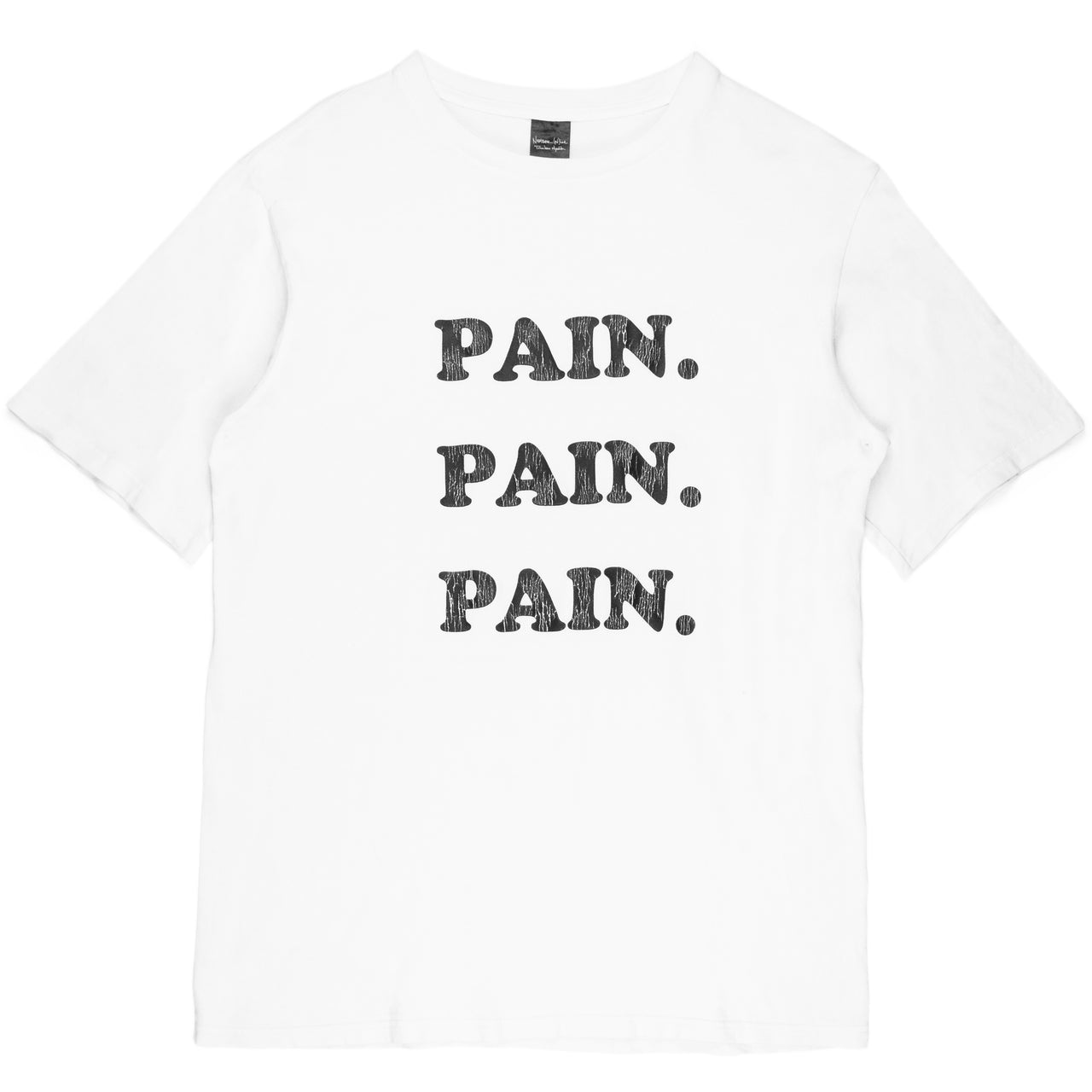 Number (N)ine “PAIN” Tee - SS/AW 03