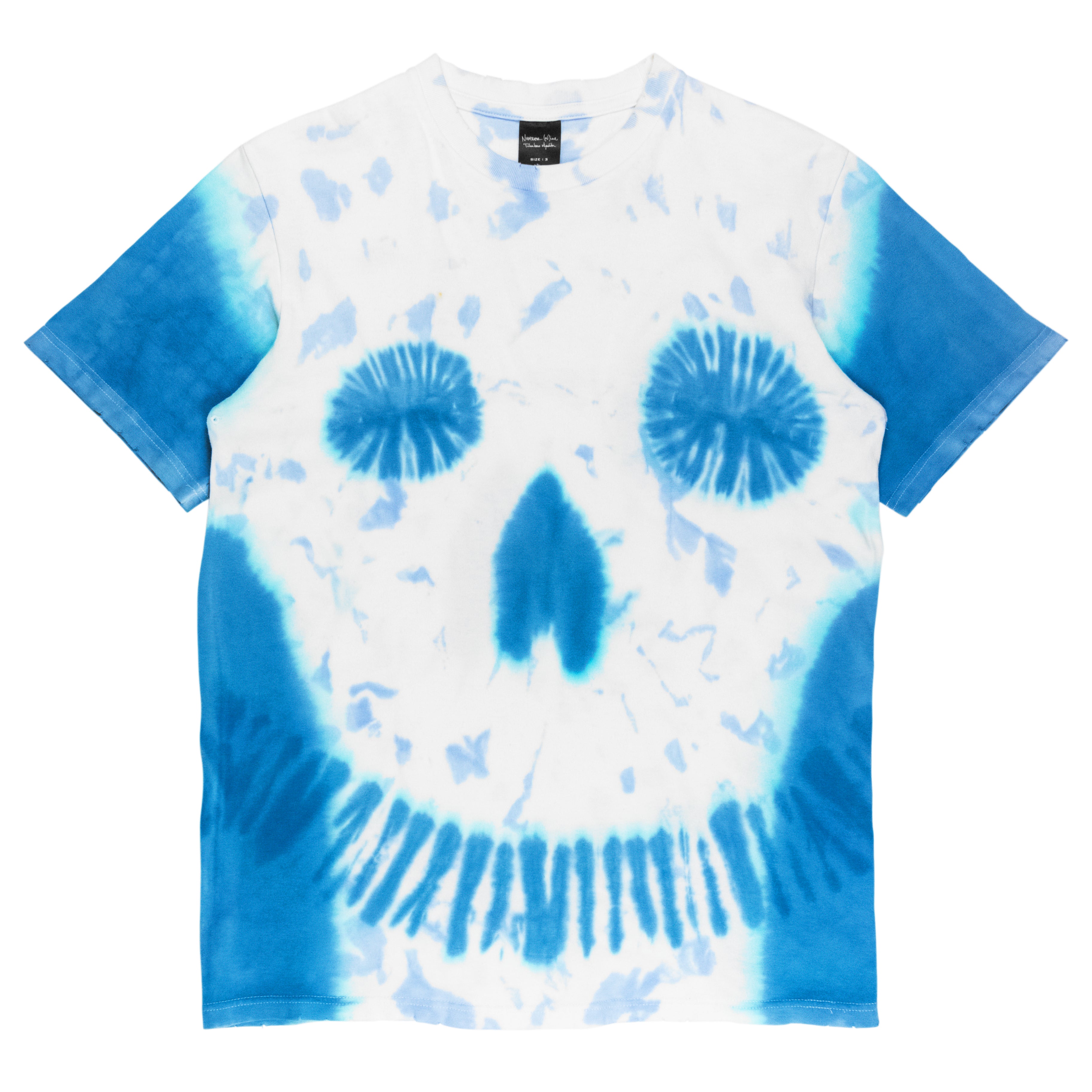 Number (N)ine Tie Dye Skull Tee - SS06 