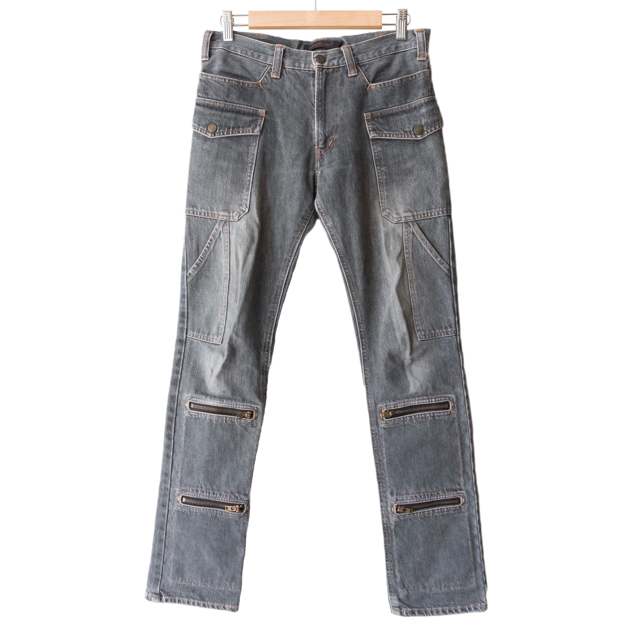 Undercover Black Cargo Denim - AW03 