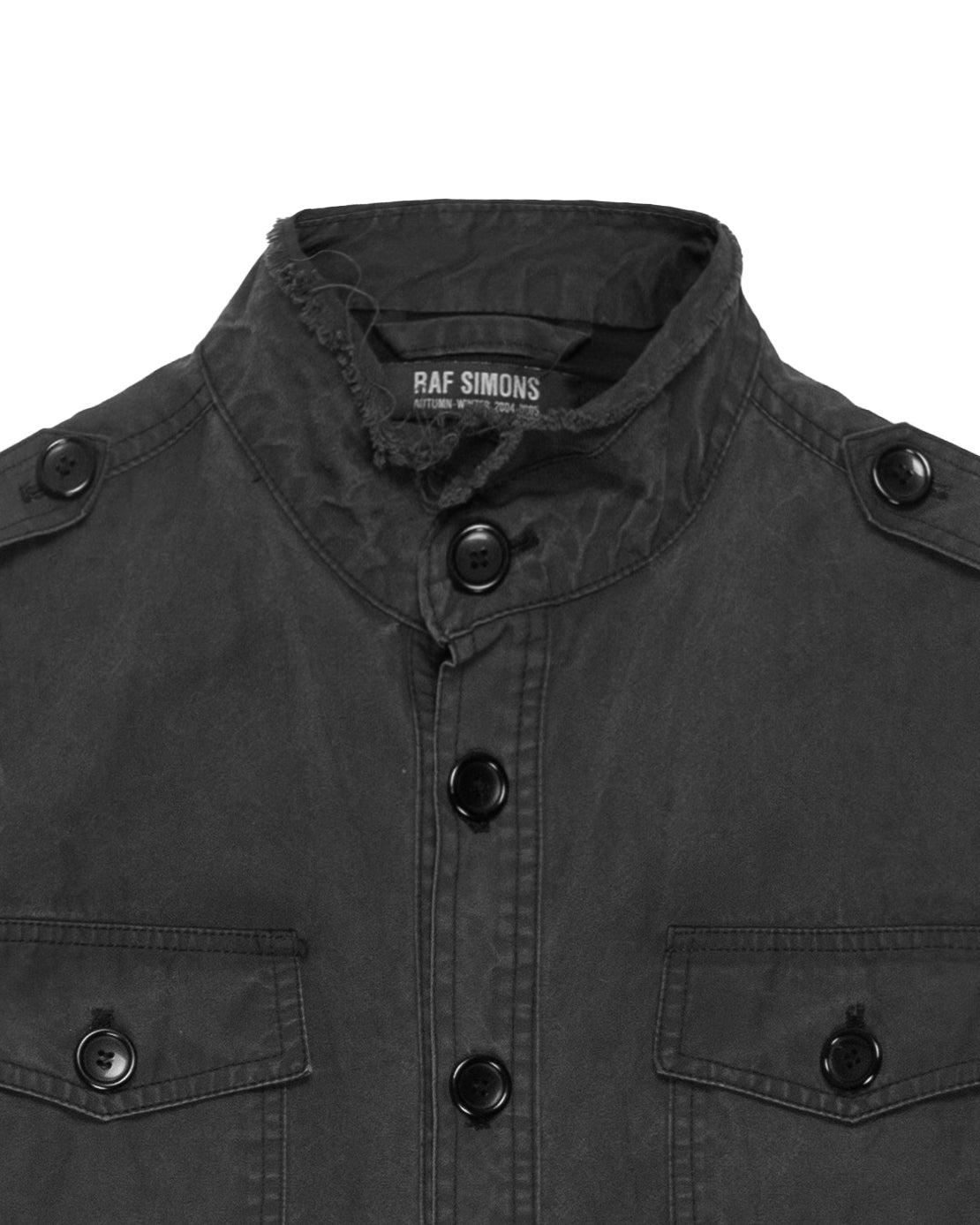 Raf Simons Charcoal M-51 Jacket - AW05 “Waves” - SILVER LEAGUE