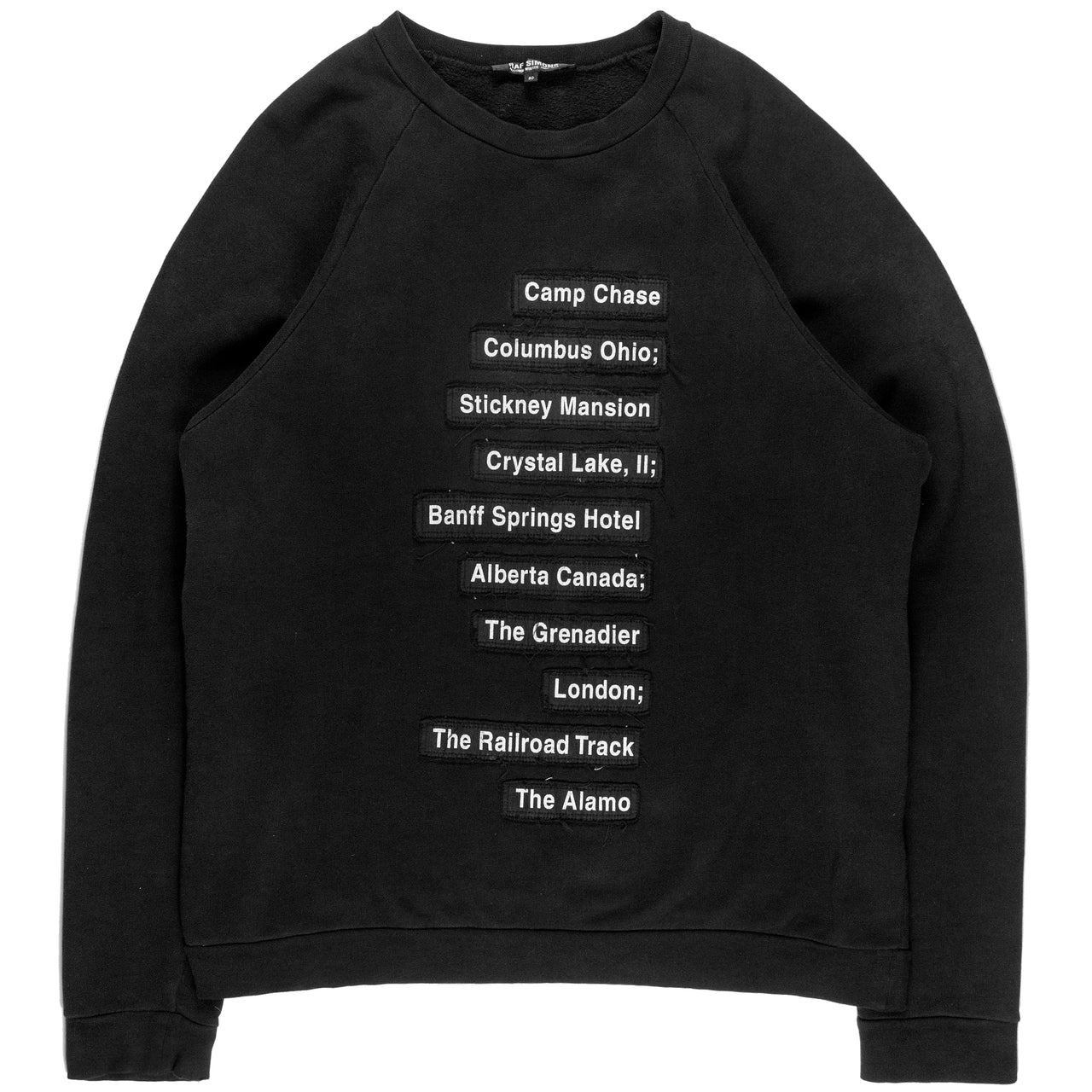 Raf Simons Haunted Places Raglan Sweater - AW05 “History Of My World”