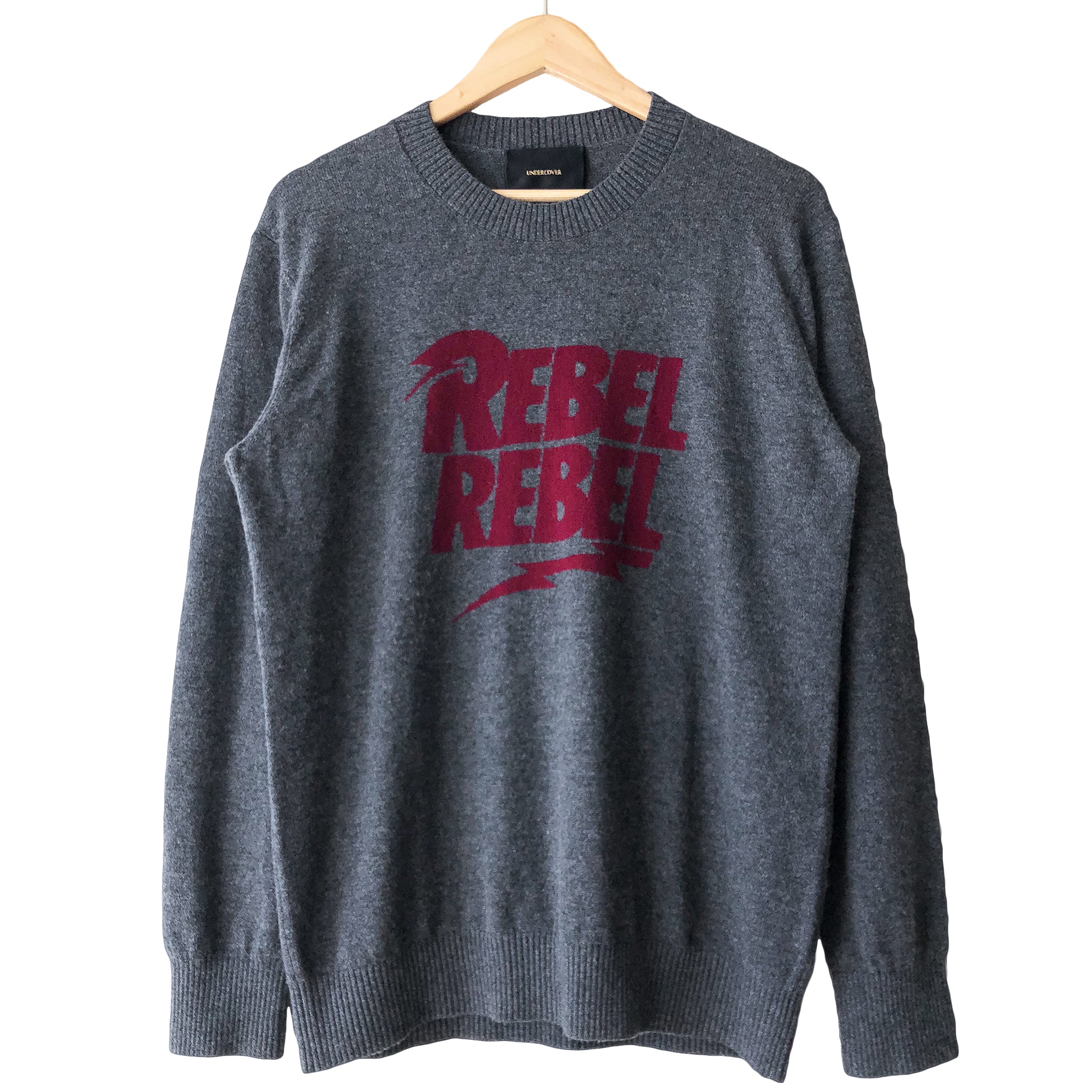 Undercover David Bowie Rebel Rebel Crewneck Sweater - AW15 