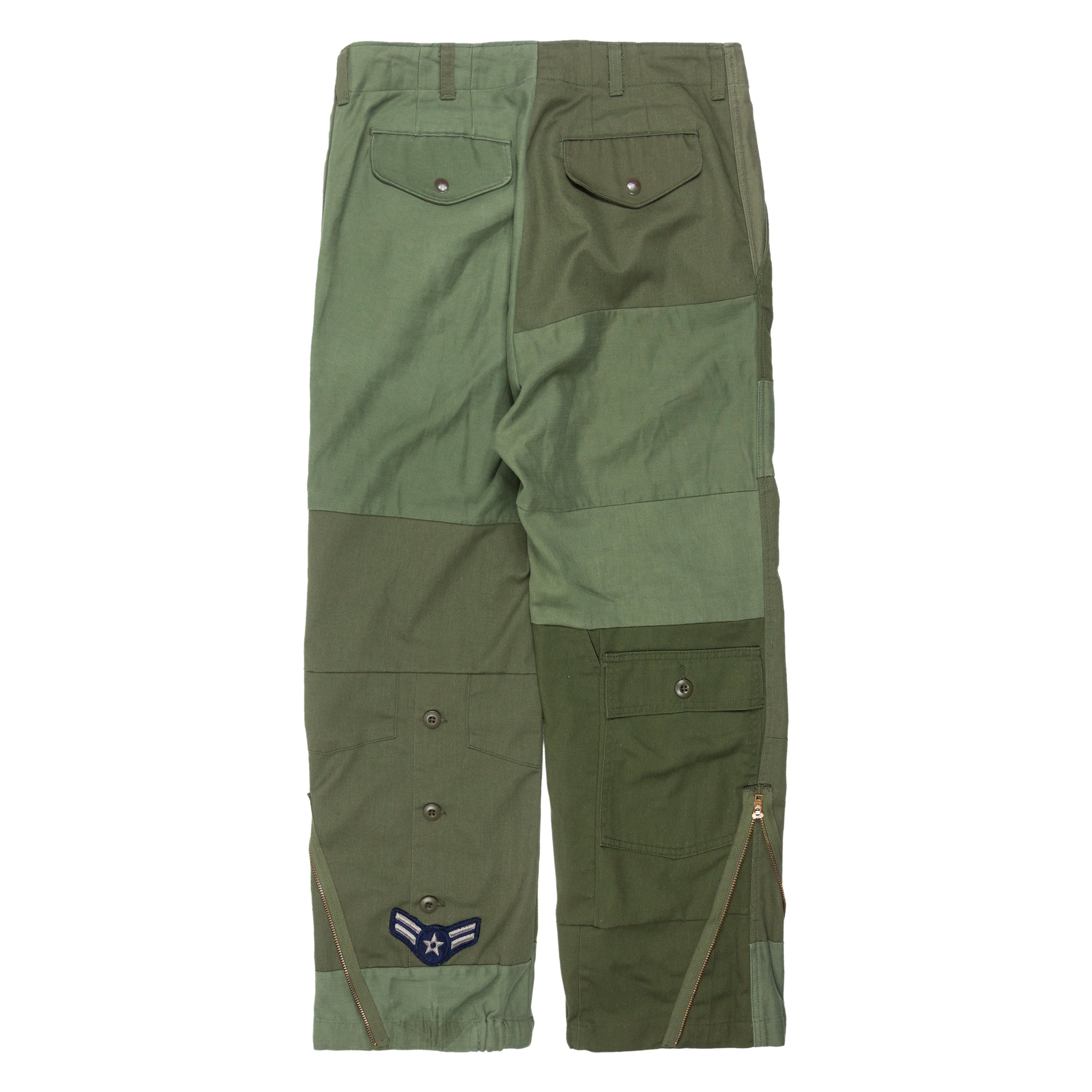 Rebuild by Needles Reconstructed Cargo Trousers - SILVER LEAGUE