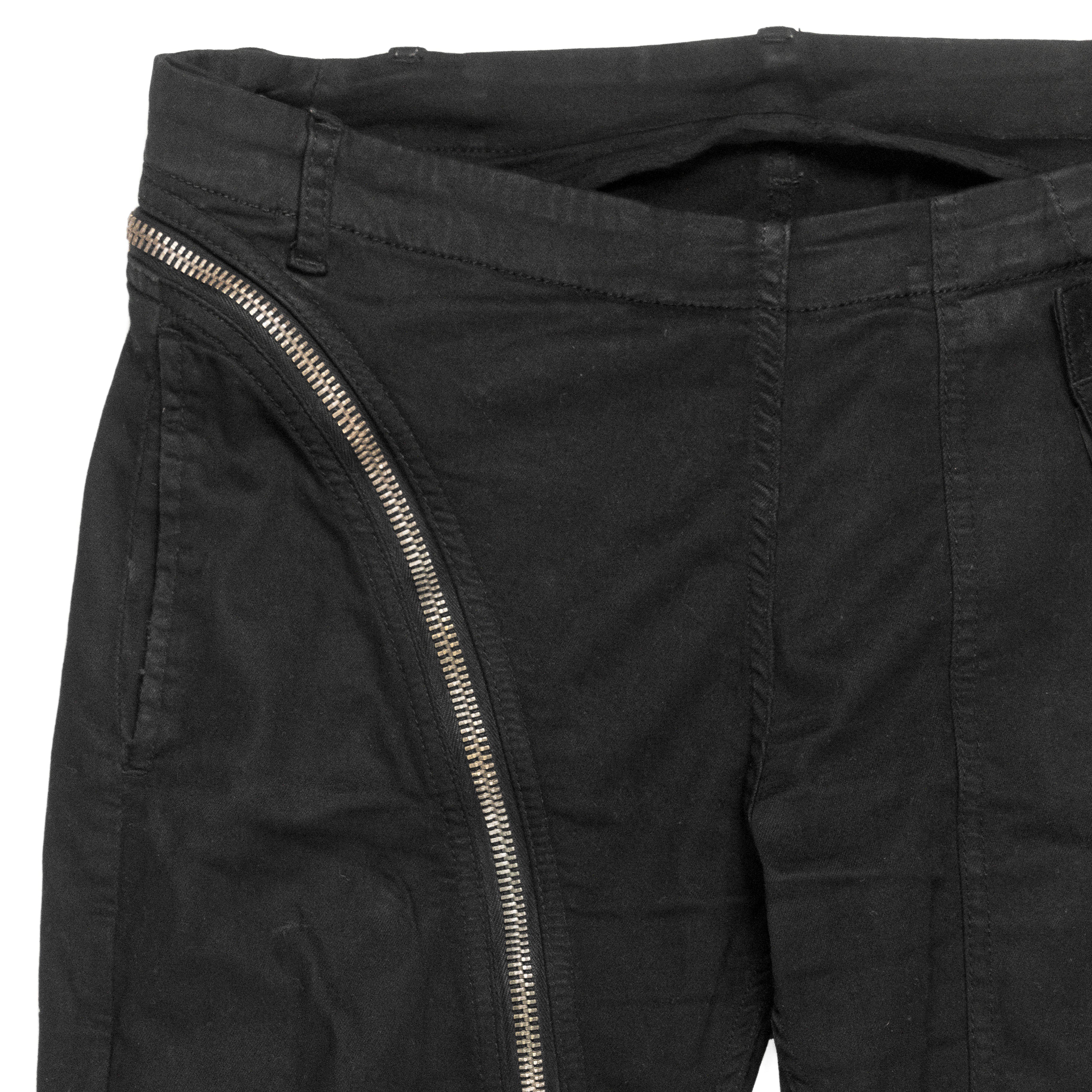 Rick Owens DRKSHDW Black Aircut Jeans - AW14 - SILVER LEAGUE