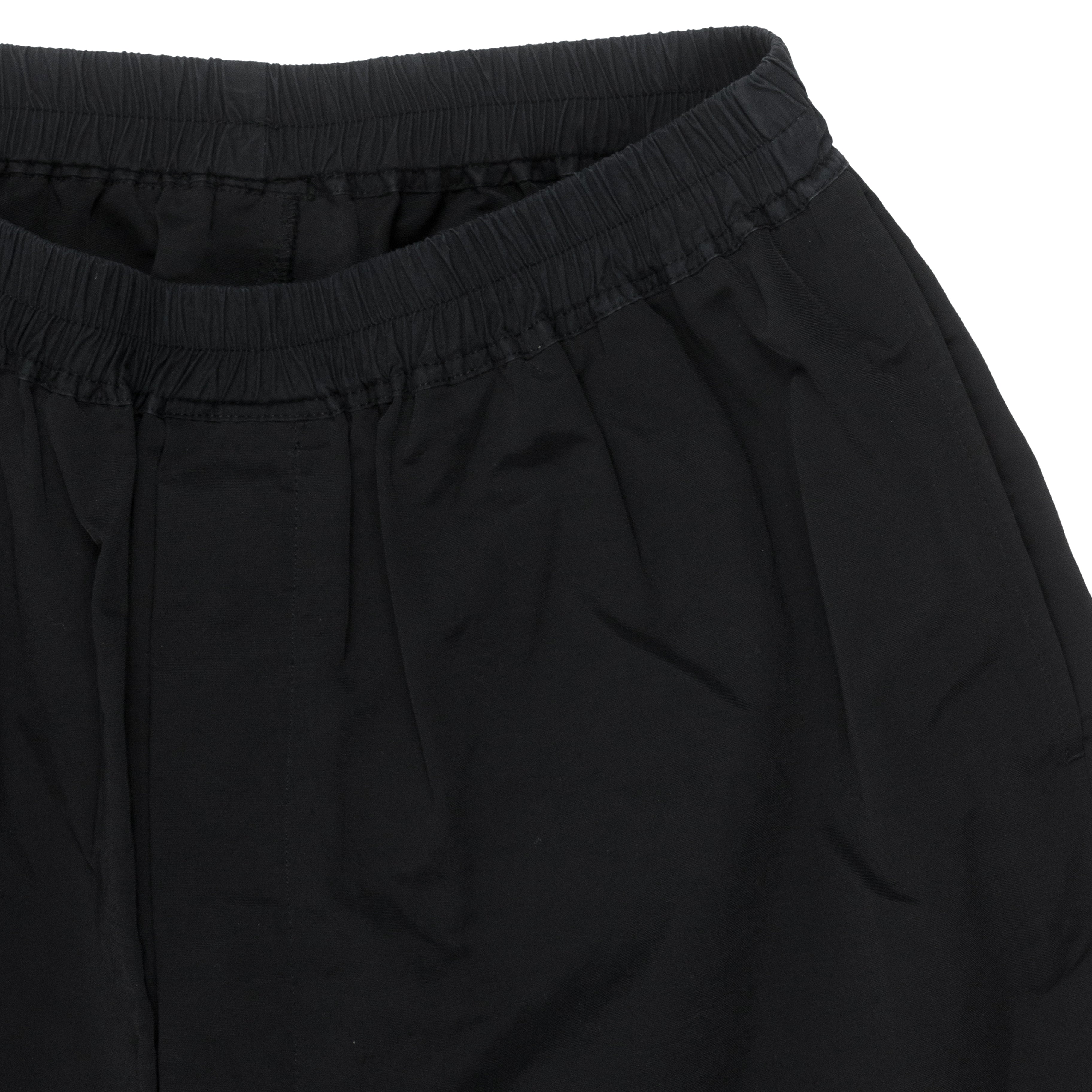 Rick Owens Black Nylon Shorts - SS14 