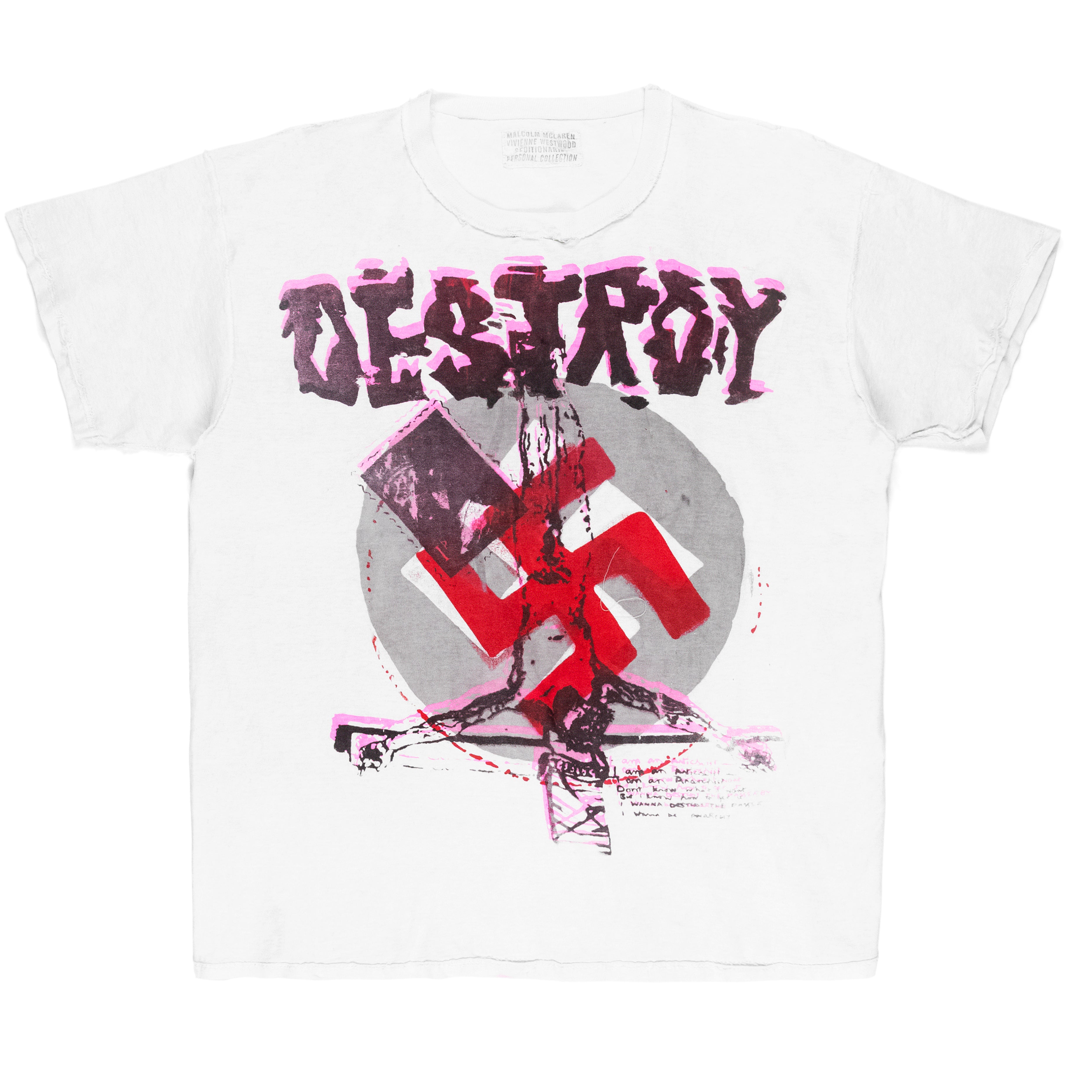 Seditionaries Destroy Tee - 1970s