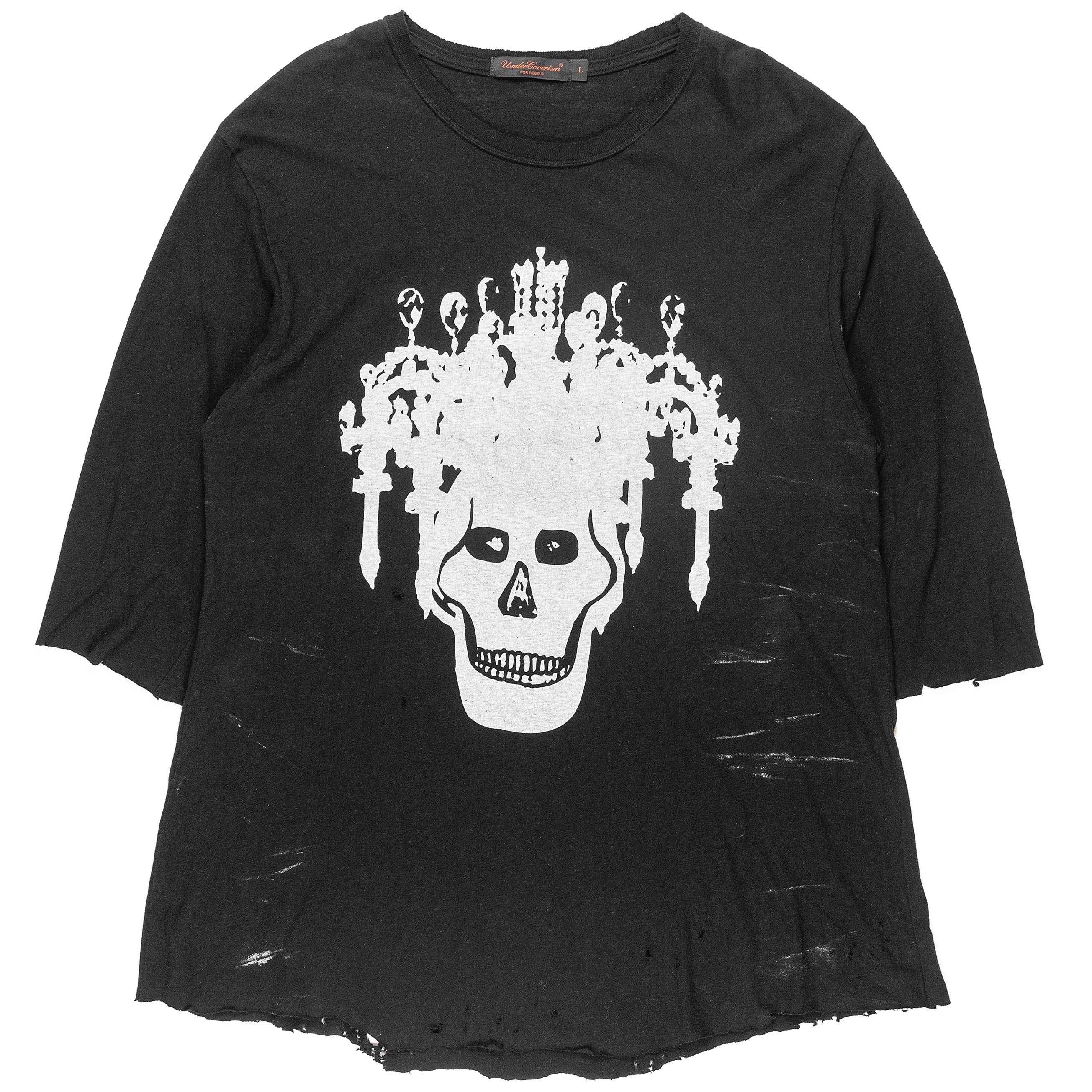 Undercover Chandelier Skull Tee - AW03 “Paperdoll”