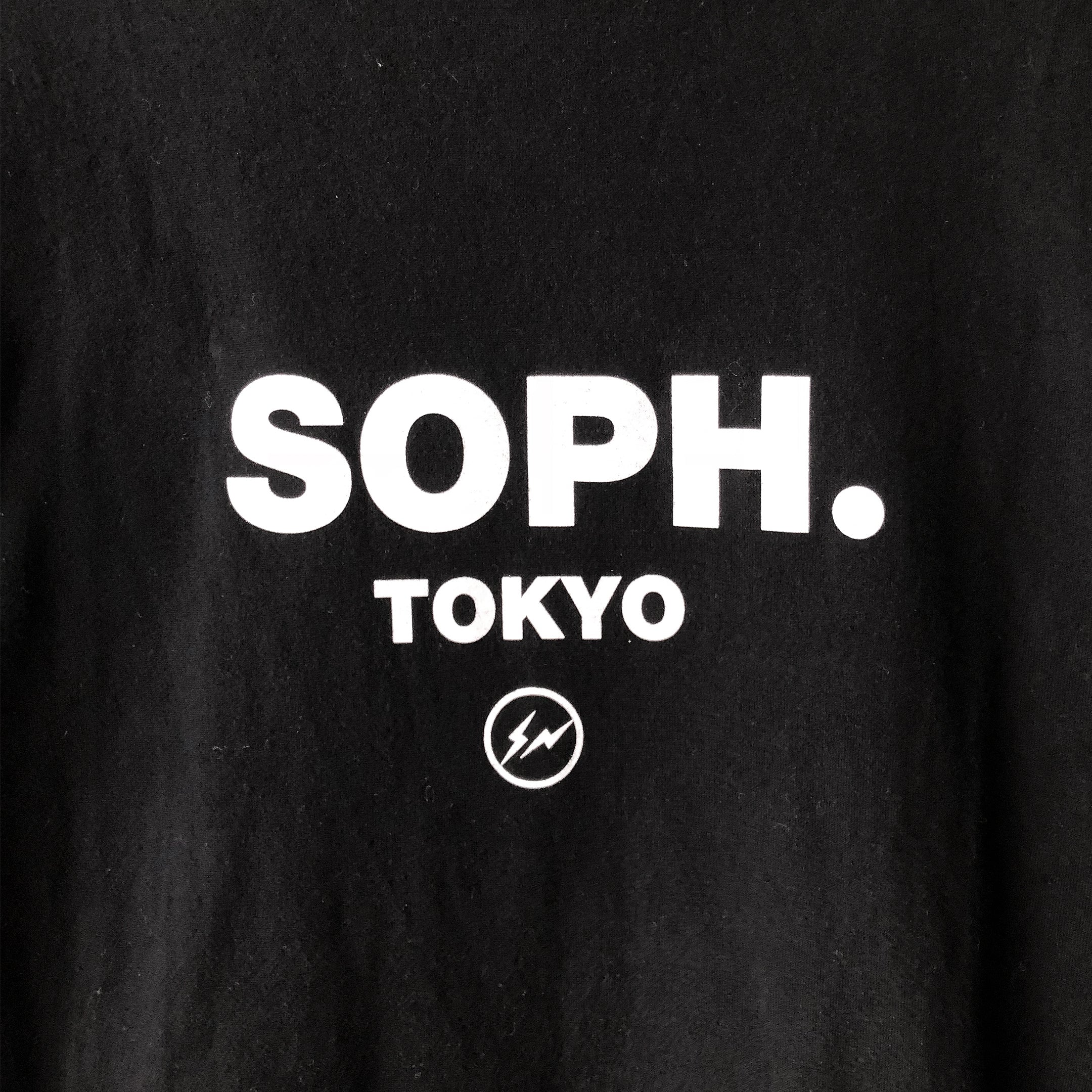 Sophnet. x Fragment Design Tokyo Logo Tee - SILVER LEAGUE