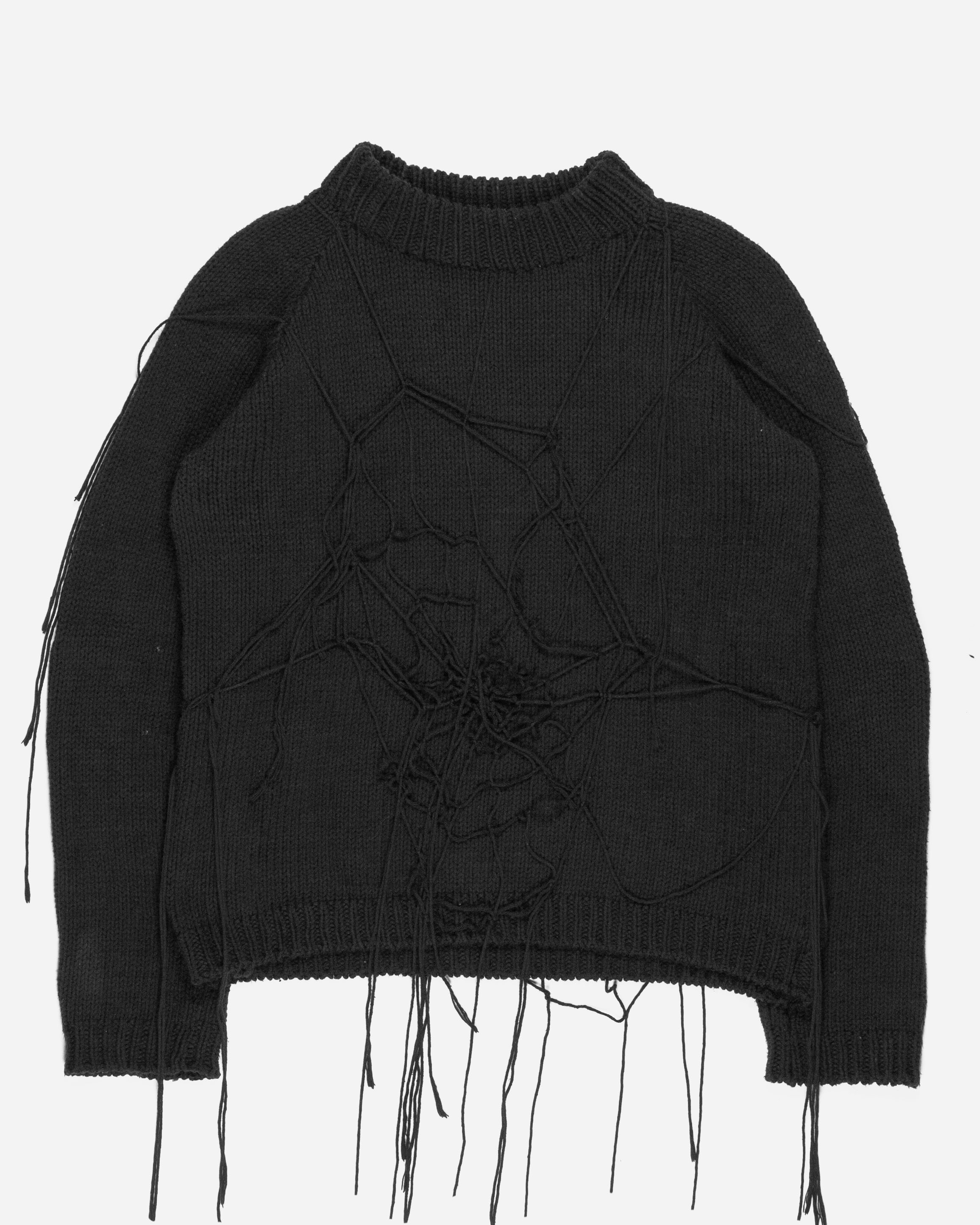 Raf Simons “Radioactivity” Spider Knit Sweater - AW98 