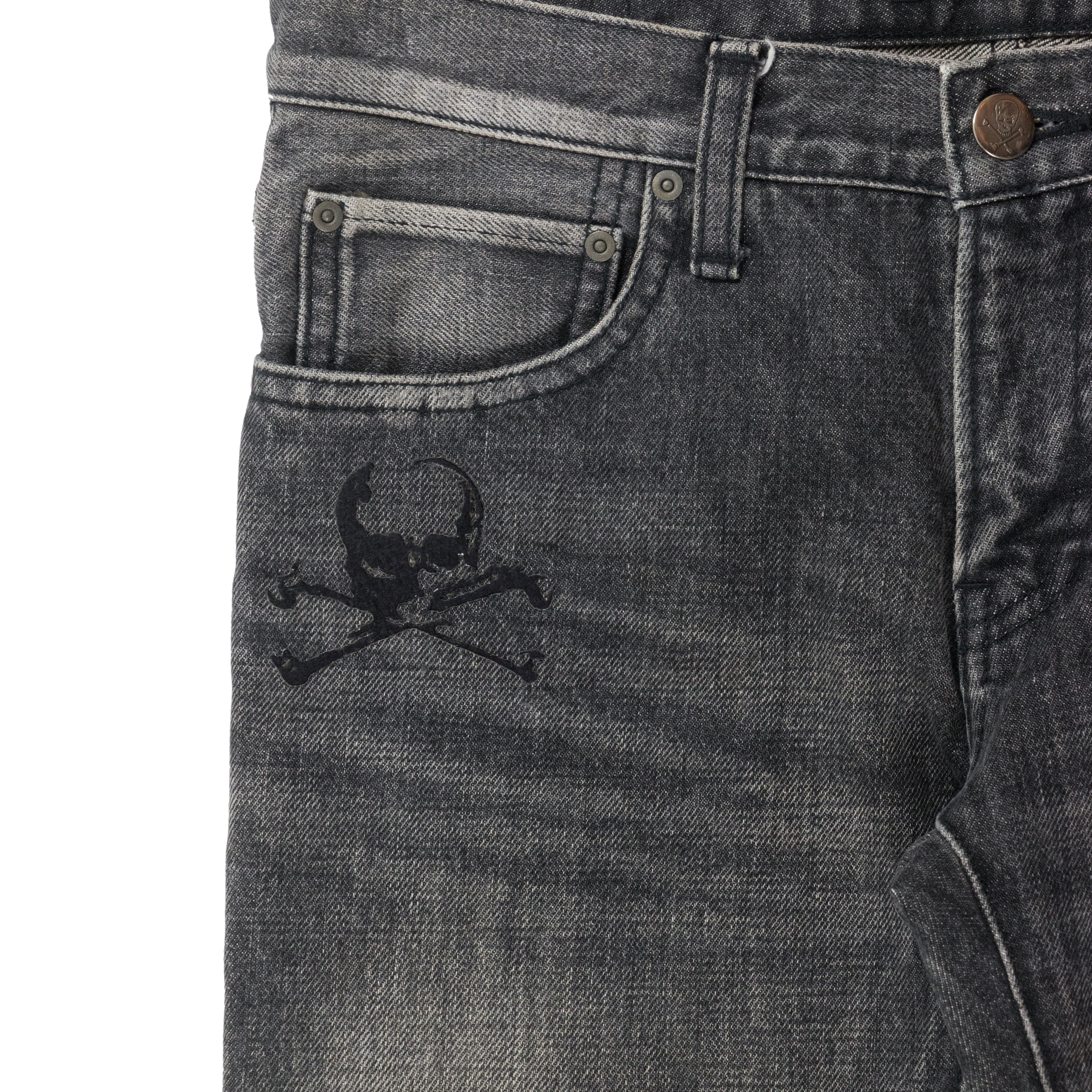 Undercover Skull Black Wash Denim - AW05 