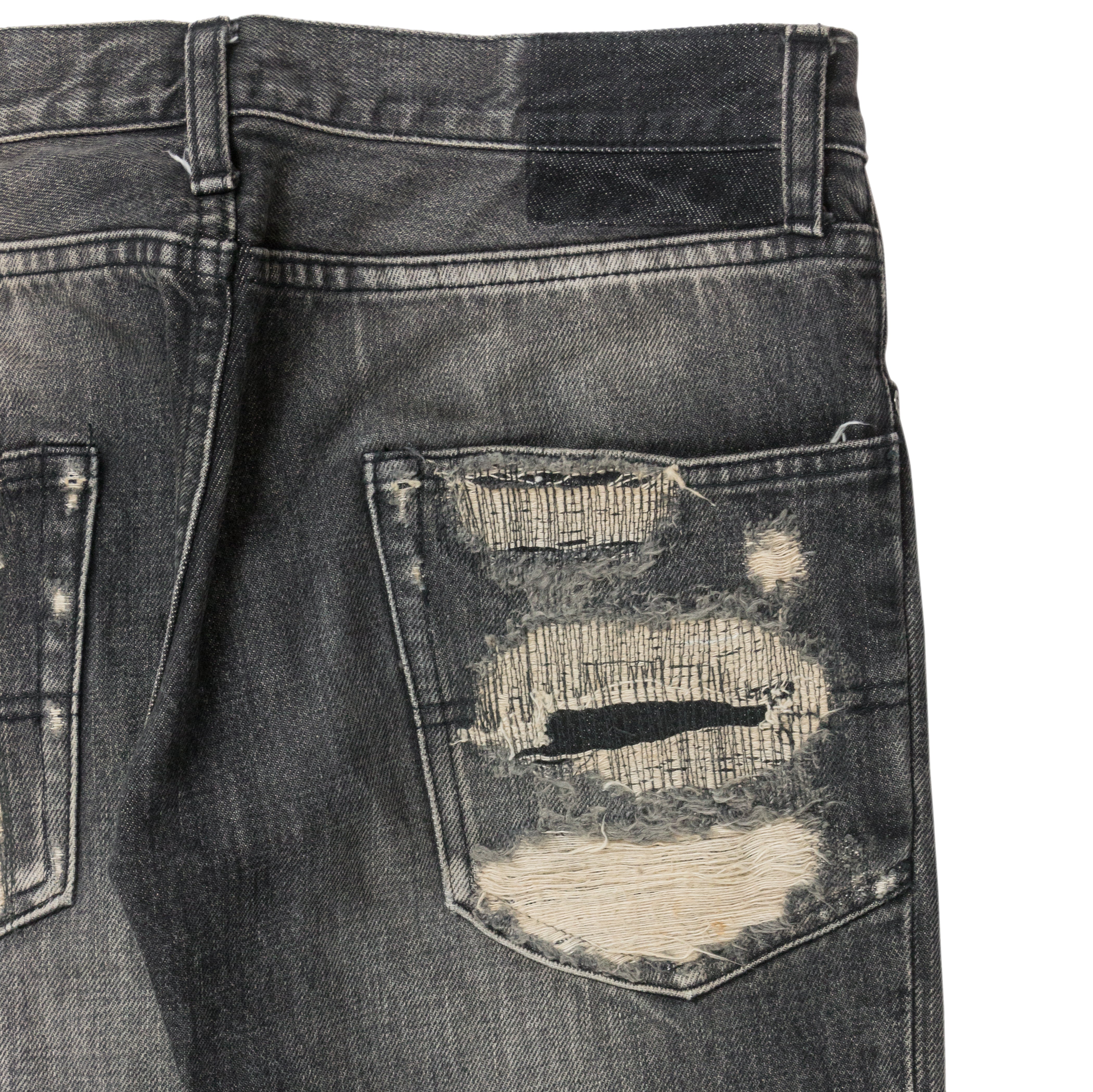 Undercover Skull Black Wash Denim - AW05 