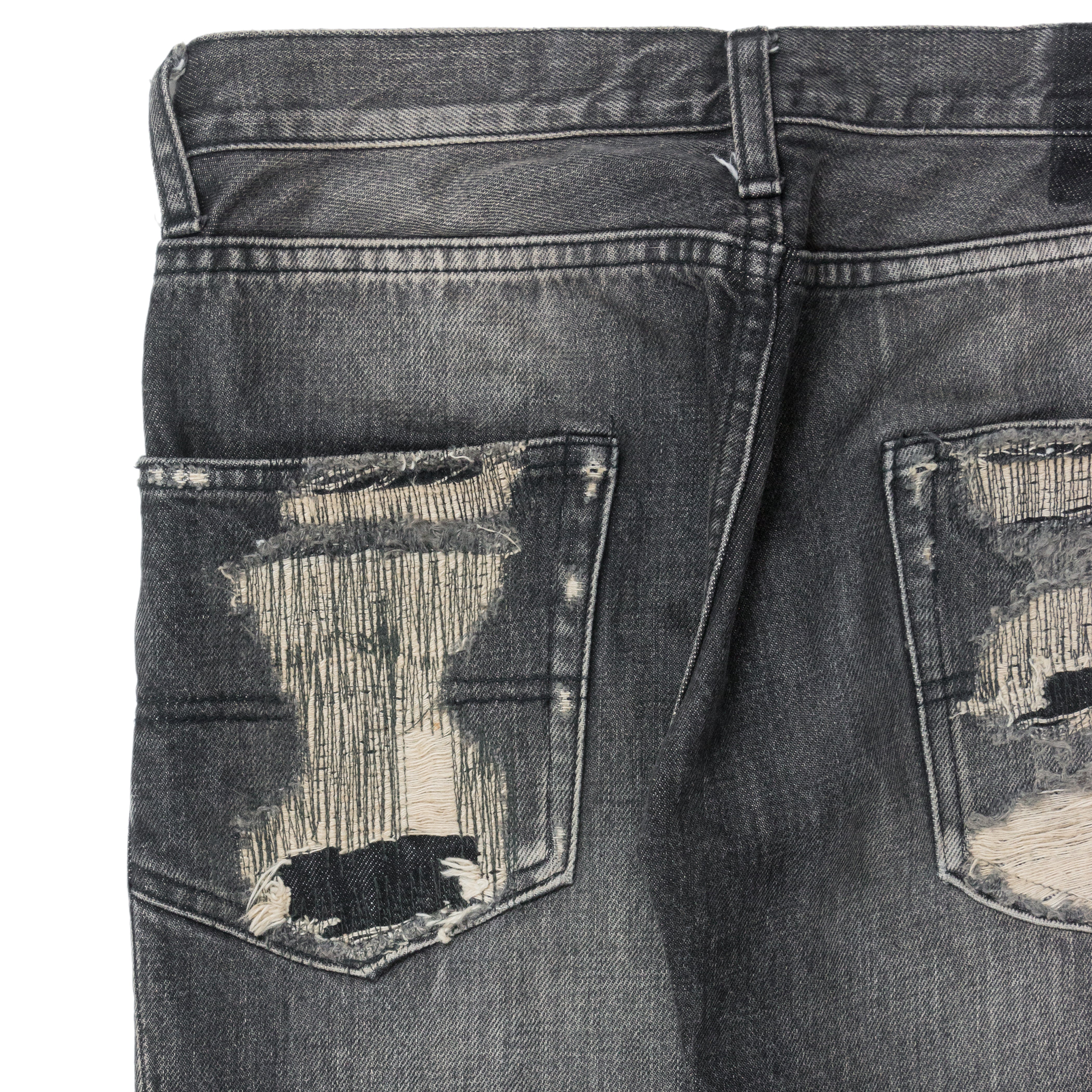 Undercover Skull Black Wash Denim - AW05 