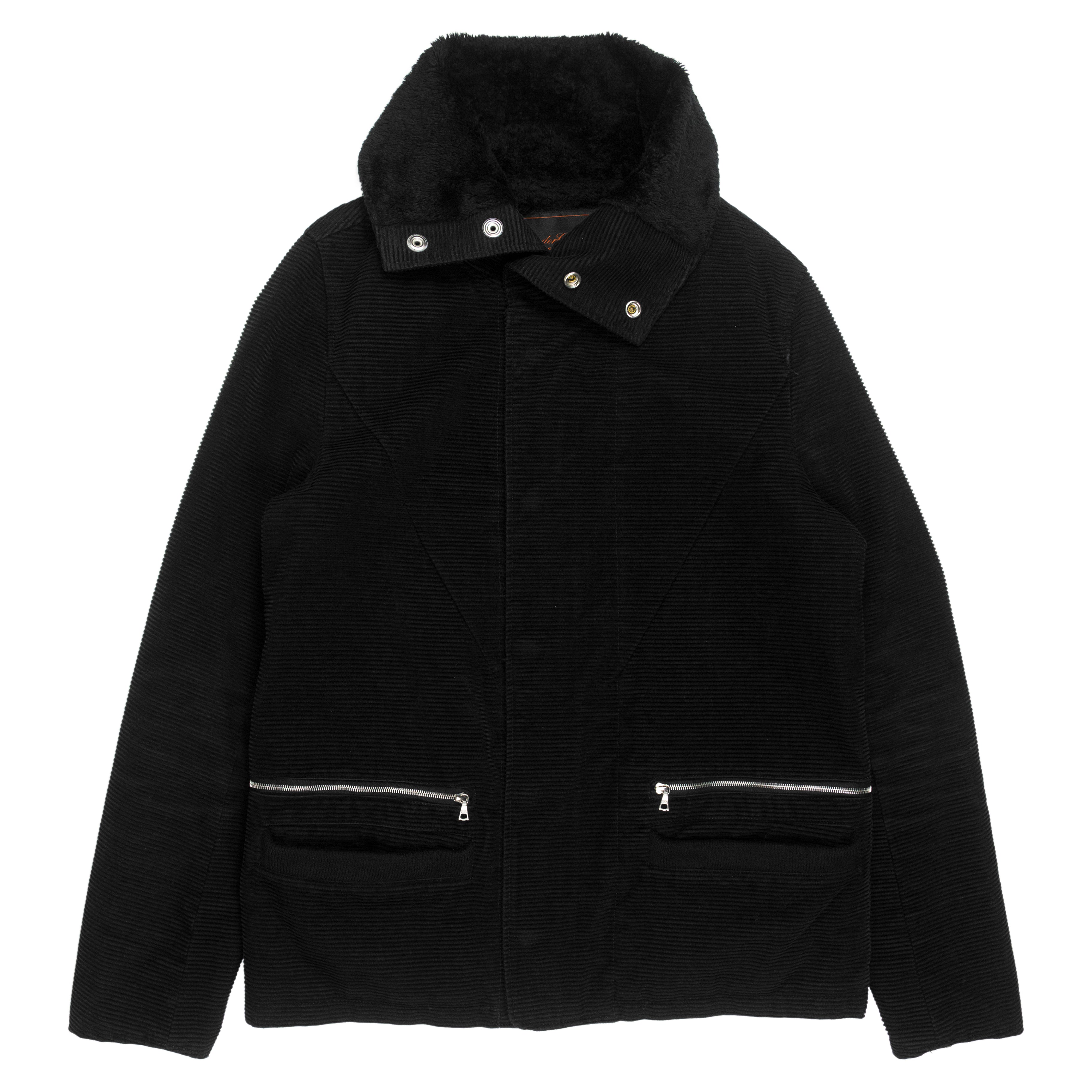 Undercover Horizontal Corduroy Shearling Jacket - AW05 