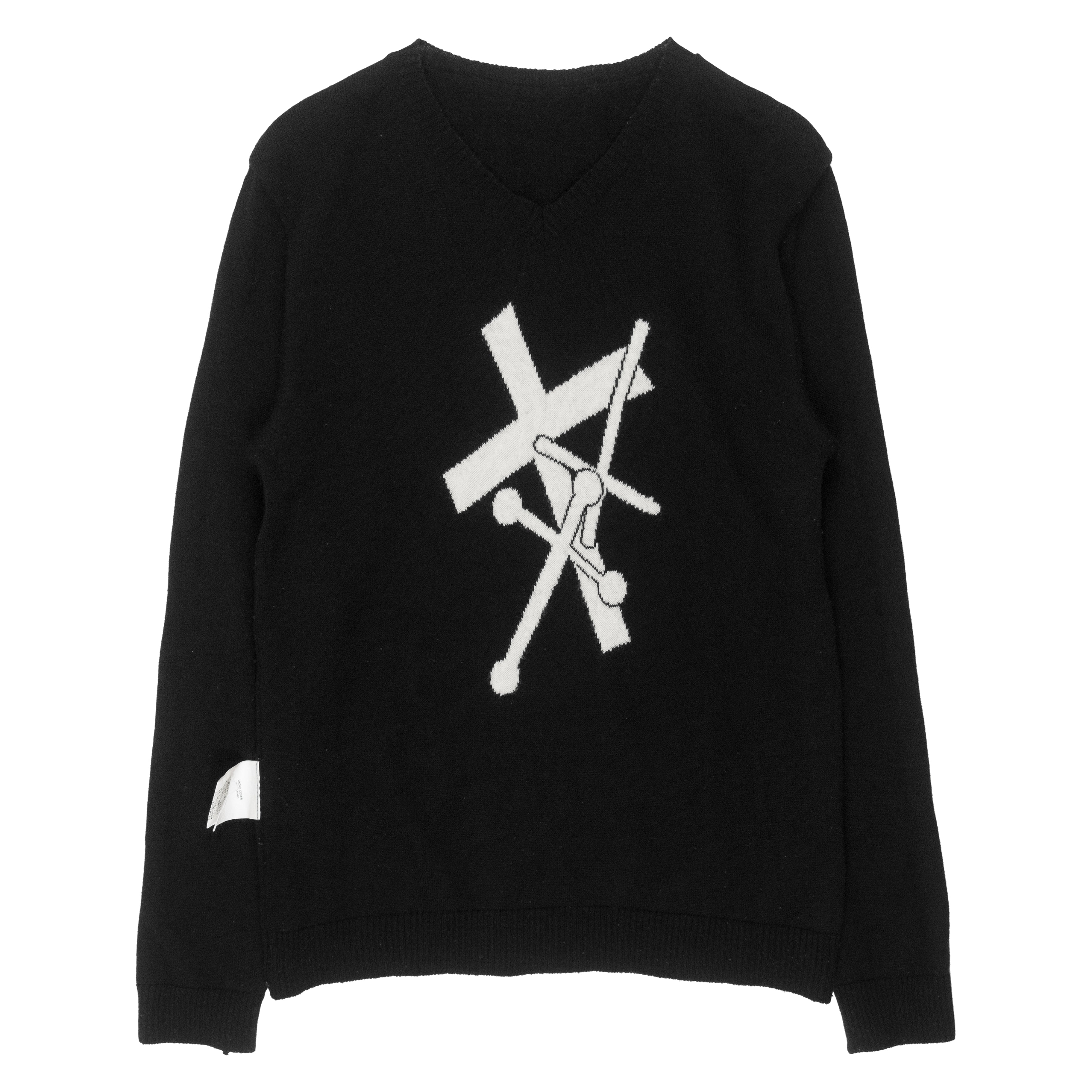 Undercover Reversible Cross Sweater - AW02 