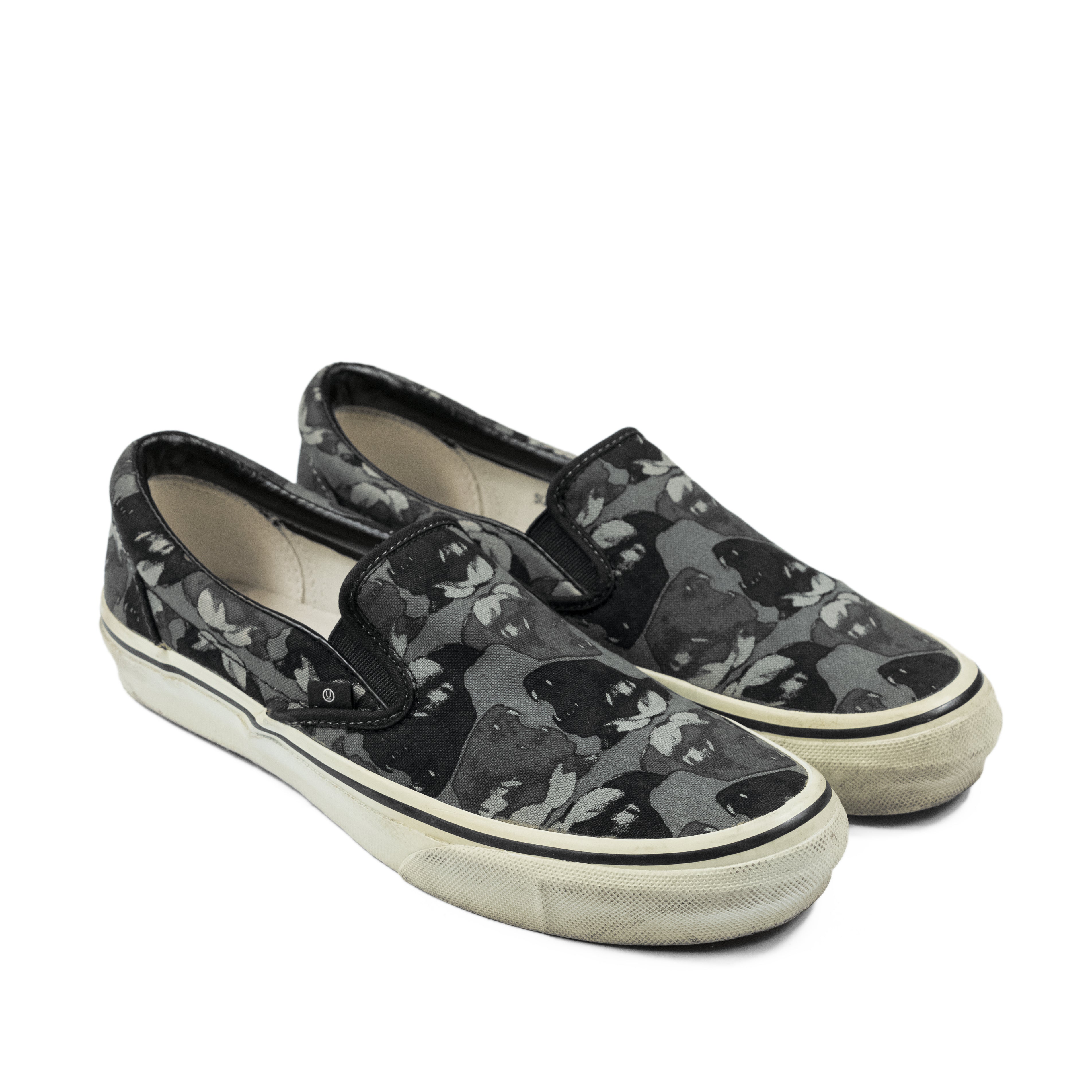 Undercover x Vans Dog Camo Slip-On Shoes - AW03 