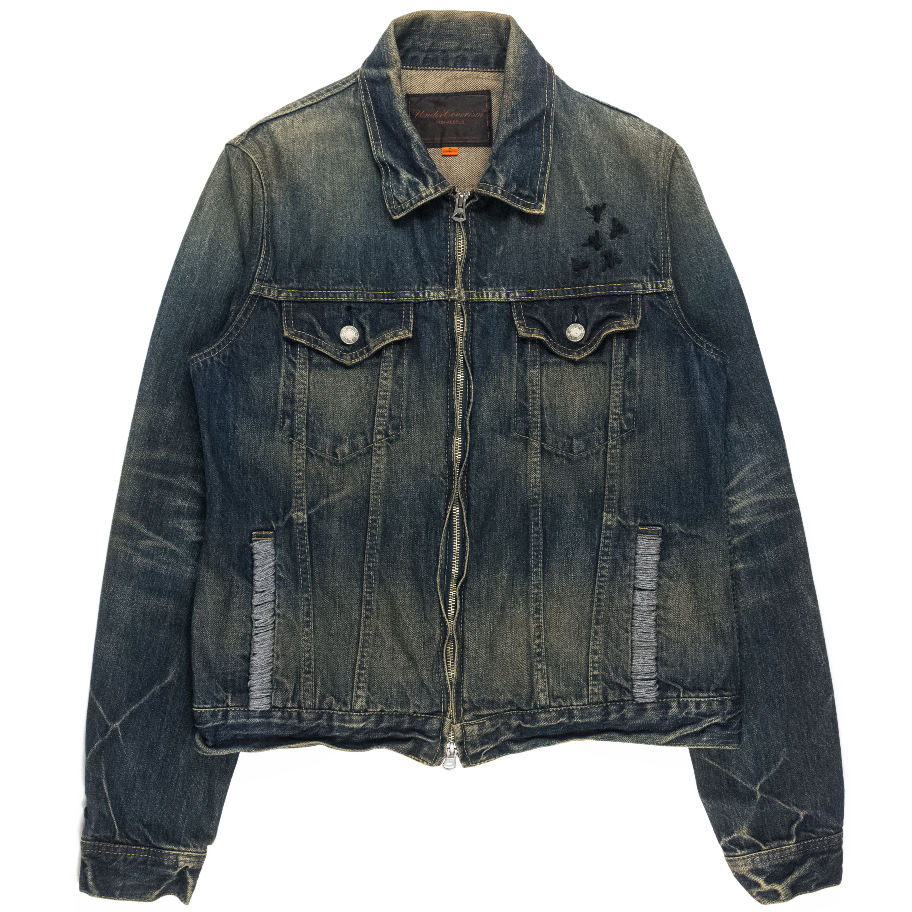 Undercover Insect Denim Trucker Jacket - AW06 