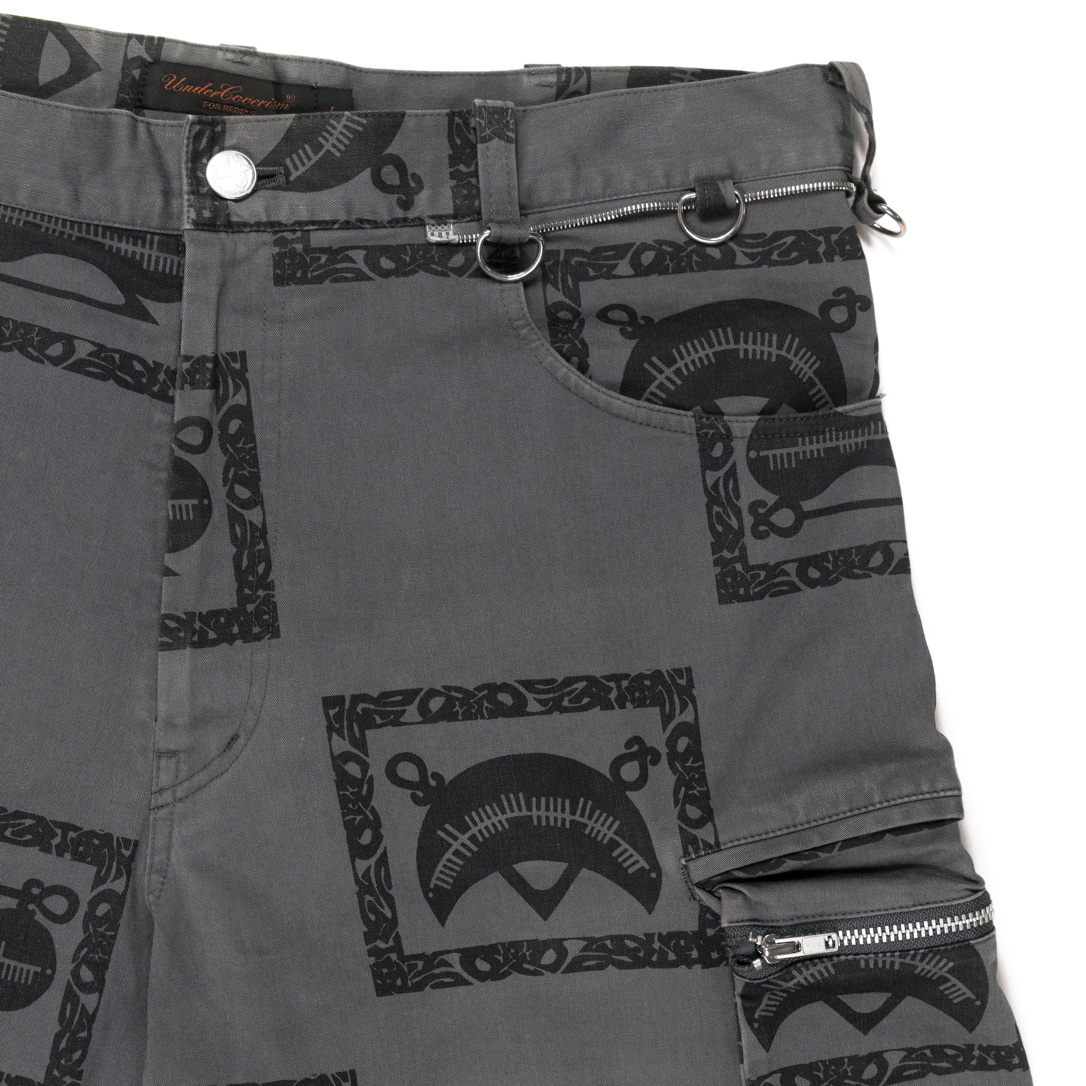 Undercover Scab Cargo Shorts - SS03 “Scab” - SILVER LEAGUE