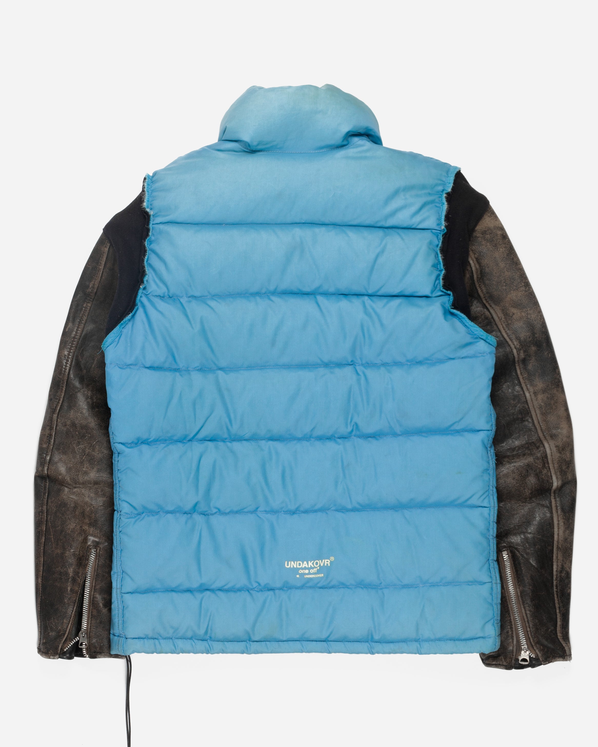 Undercover X The North Face “Undakovr” Leather Sleeve Puffer