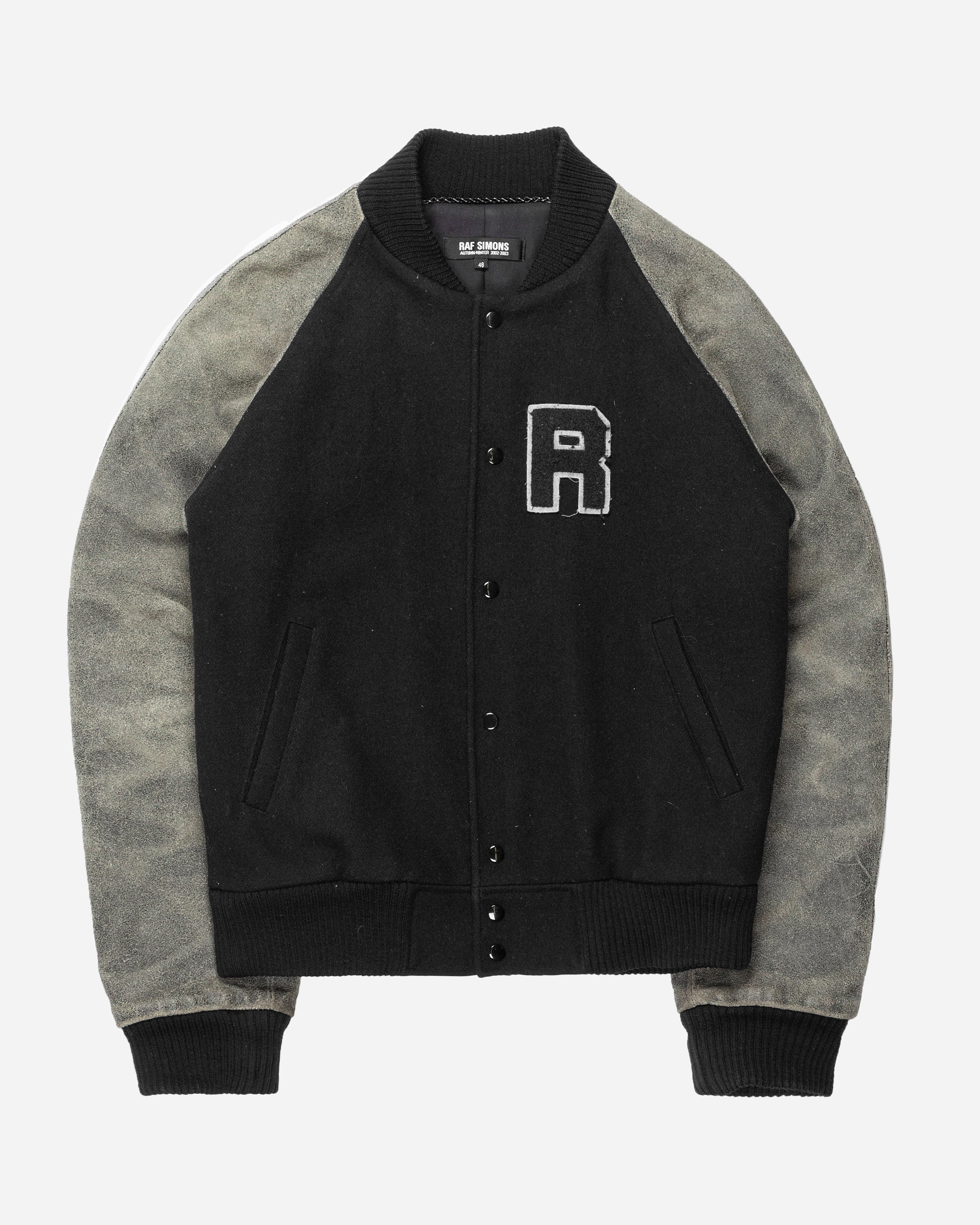 Raf Simons “Virginia Creeper” Varsity Jacket - AW02 “Virgnia